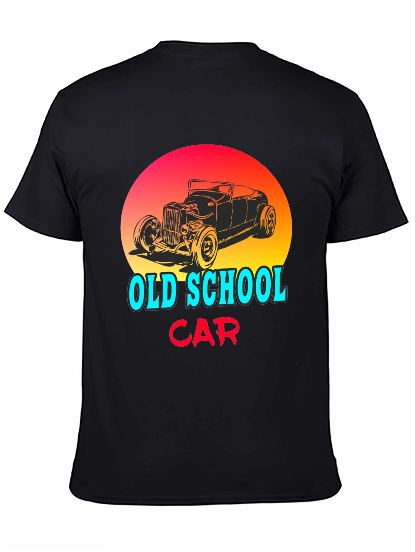 Old School Car Graphic T-Shirt