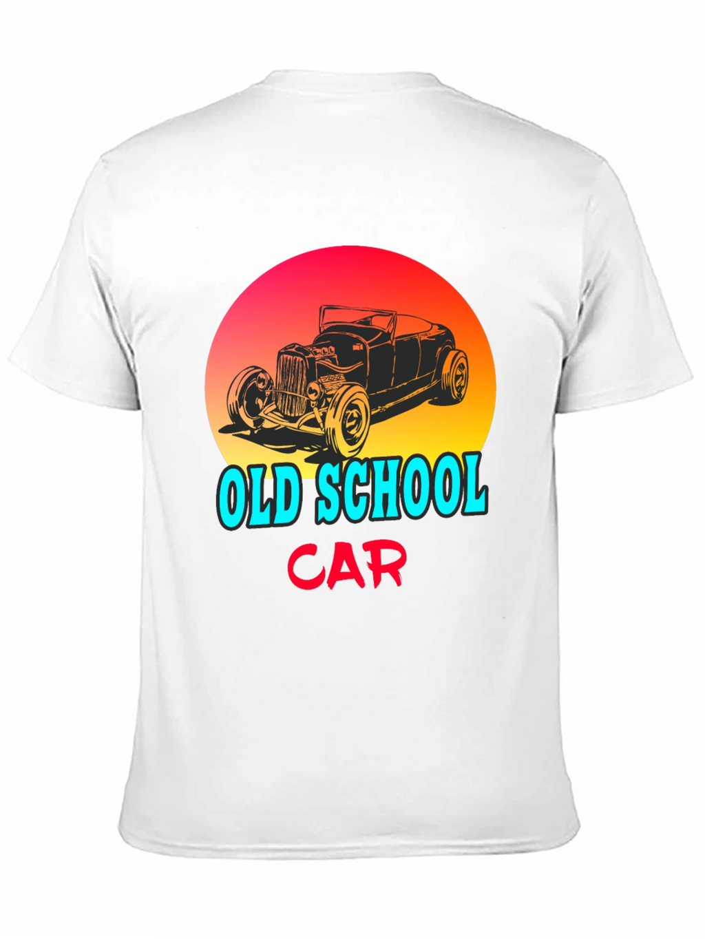 Old School Car Graphic T-Shirt