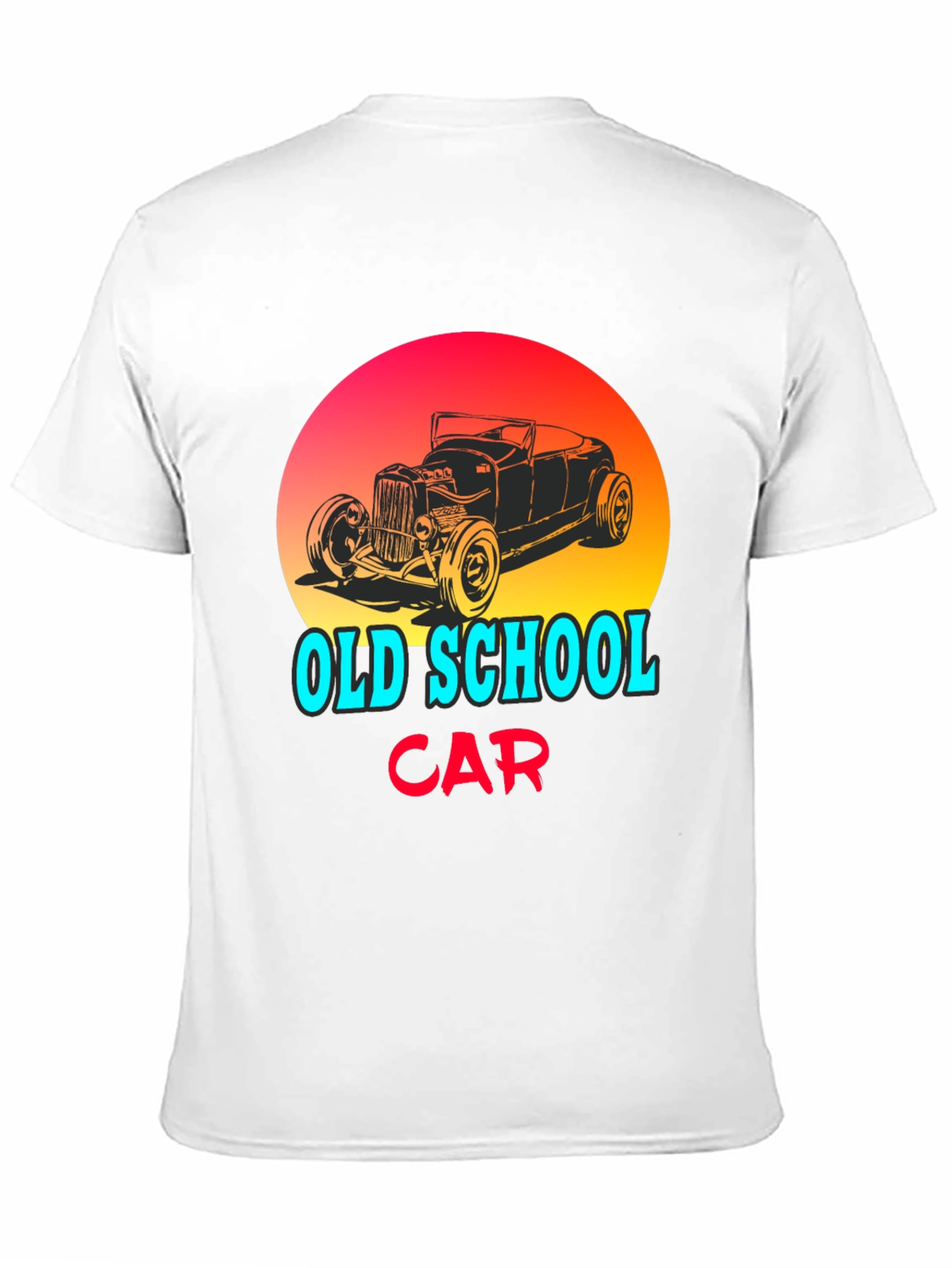 Old School Car Graphic T-Shirt