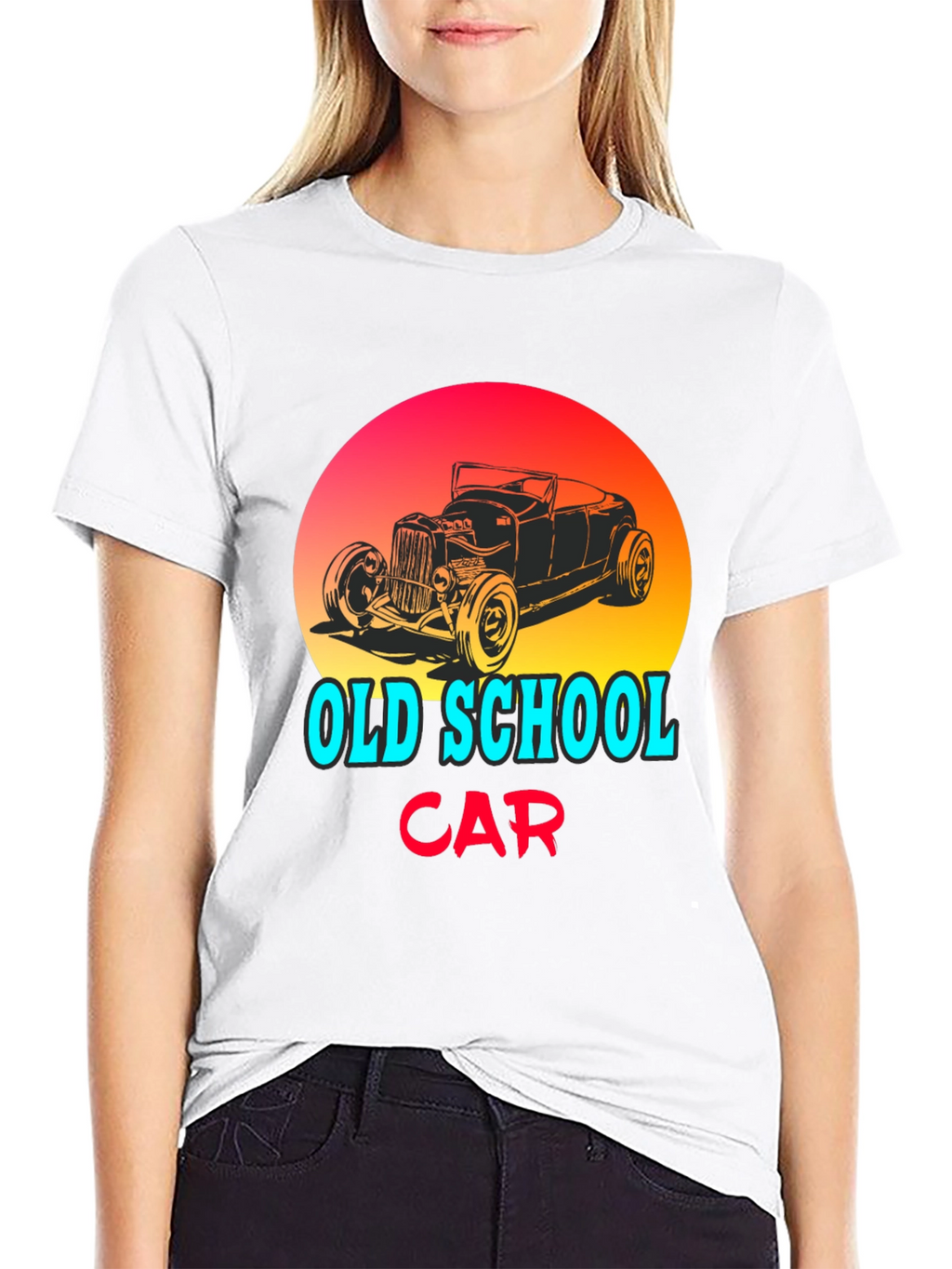 Old School Car Graphic T-Shirt
