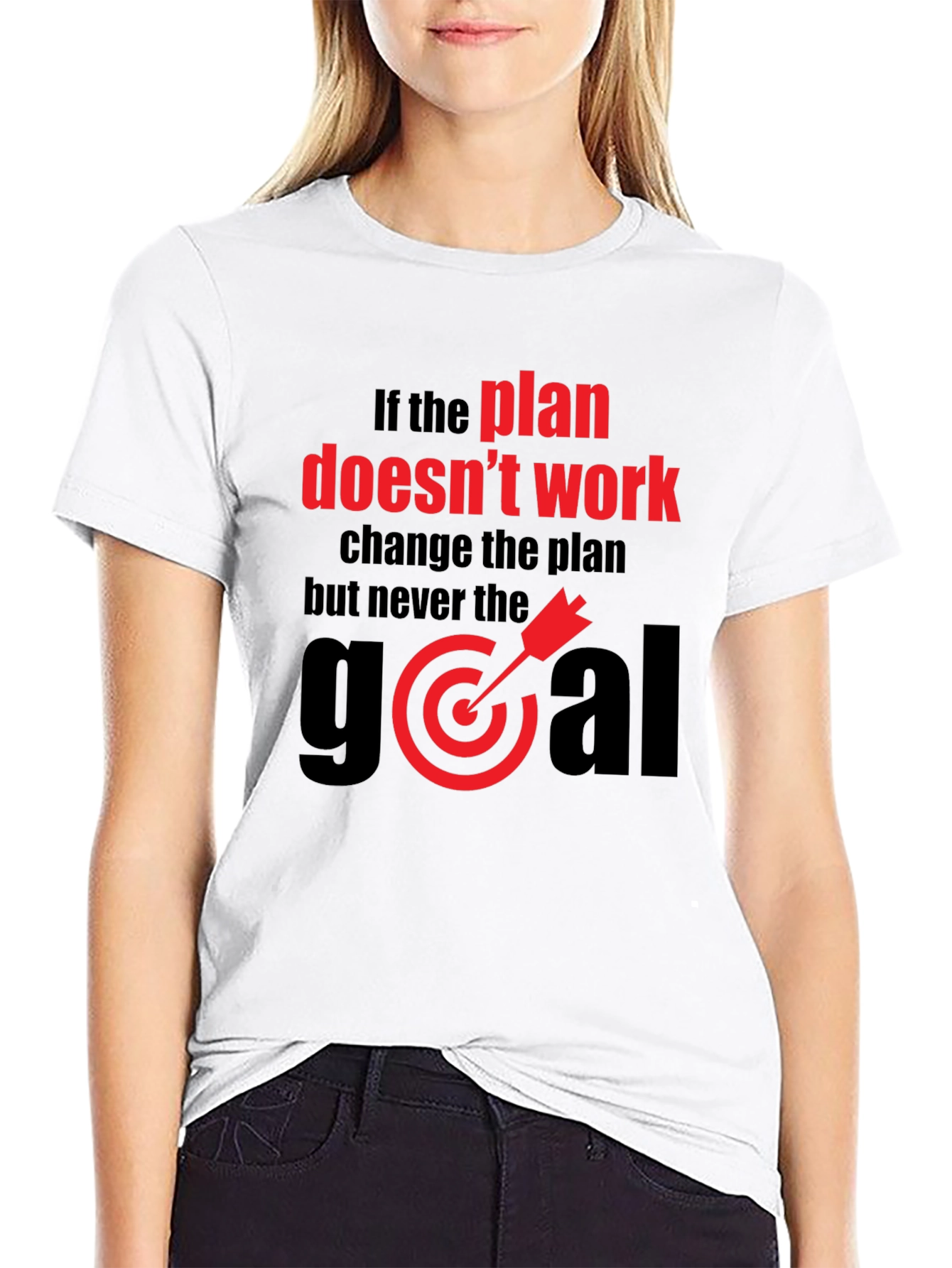 Goal-Oriented Graphic Tee