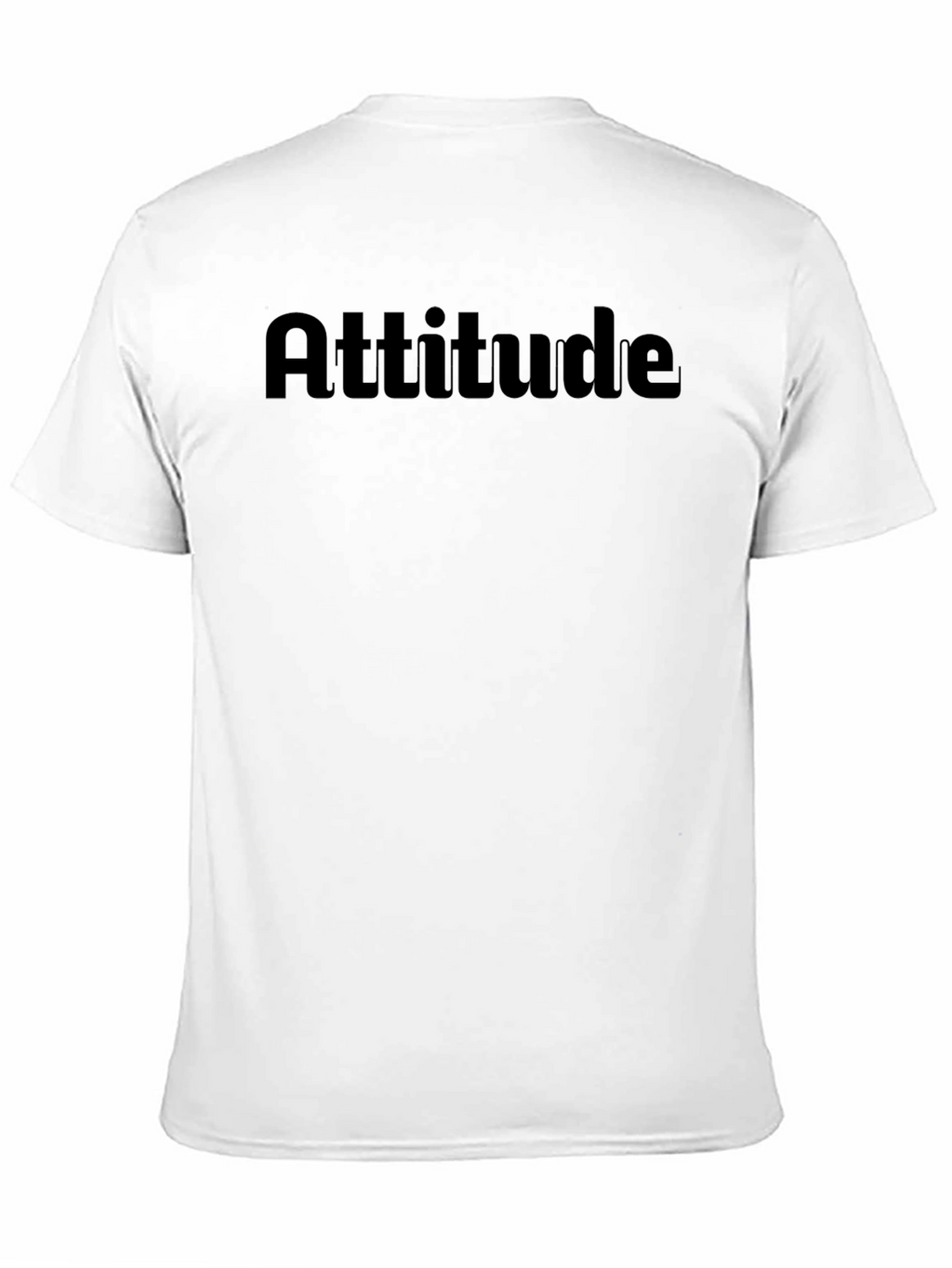 Attitude Graphic Tee - Mens Black T-Shirt