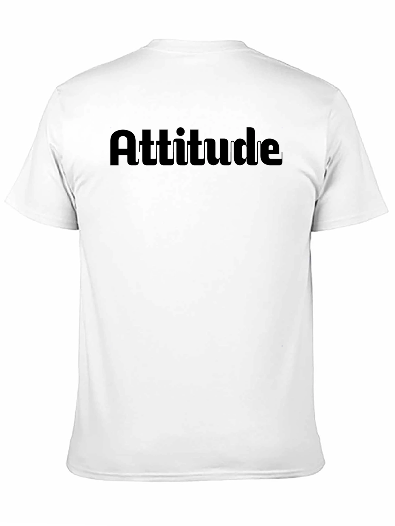 Attitude Graphic Tee - Mens Black T-Shirt