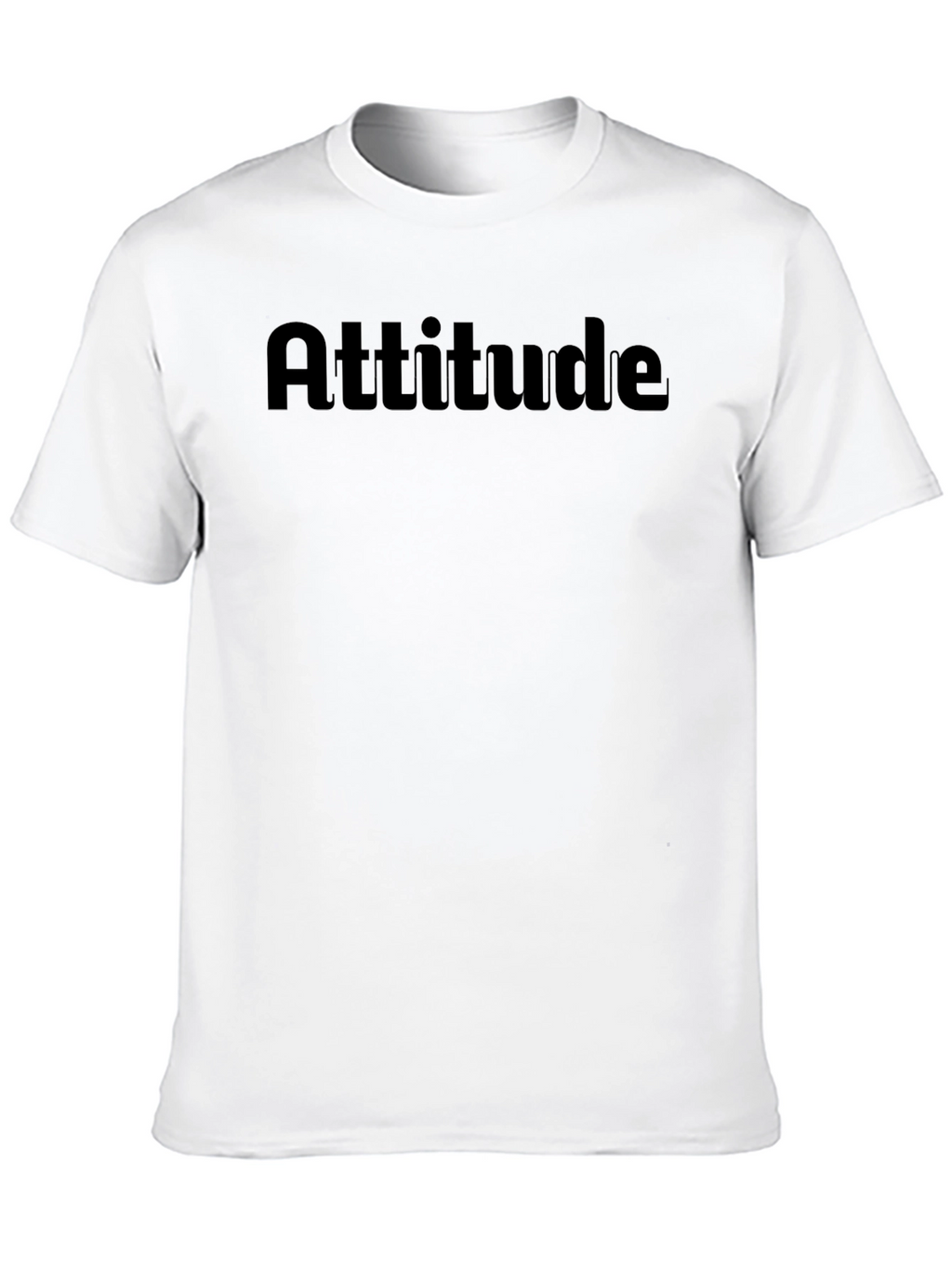 Attitude Graphic Tee - Mens Black T-Shirt