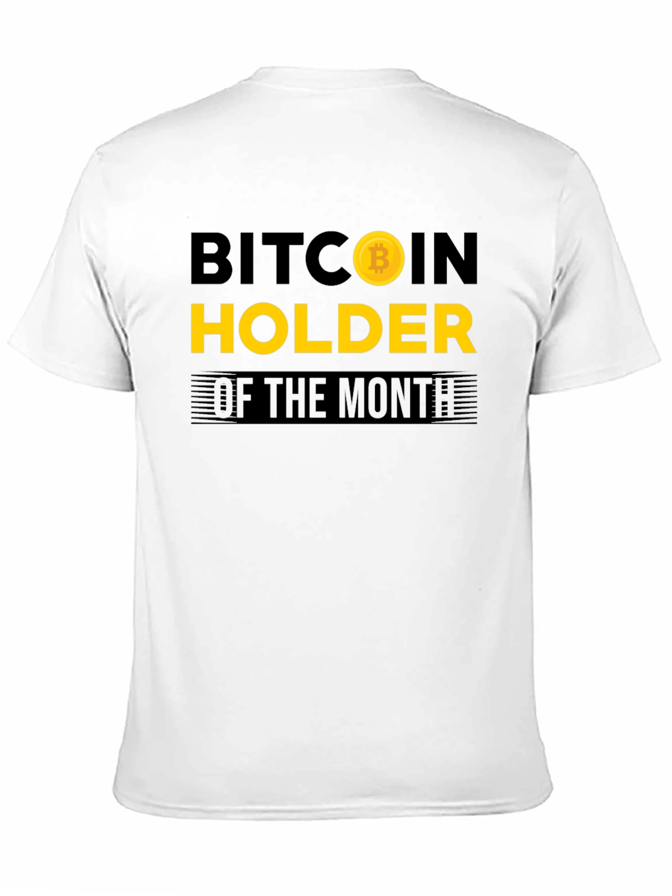Bitcoin Holder of the Month Black T-Shirt