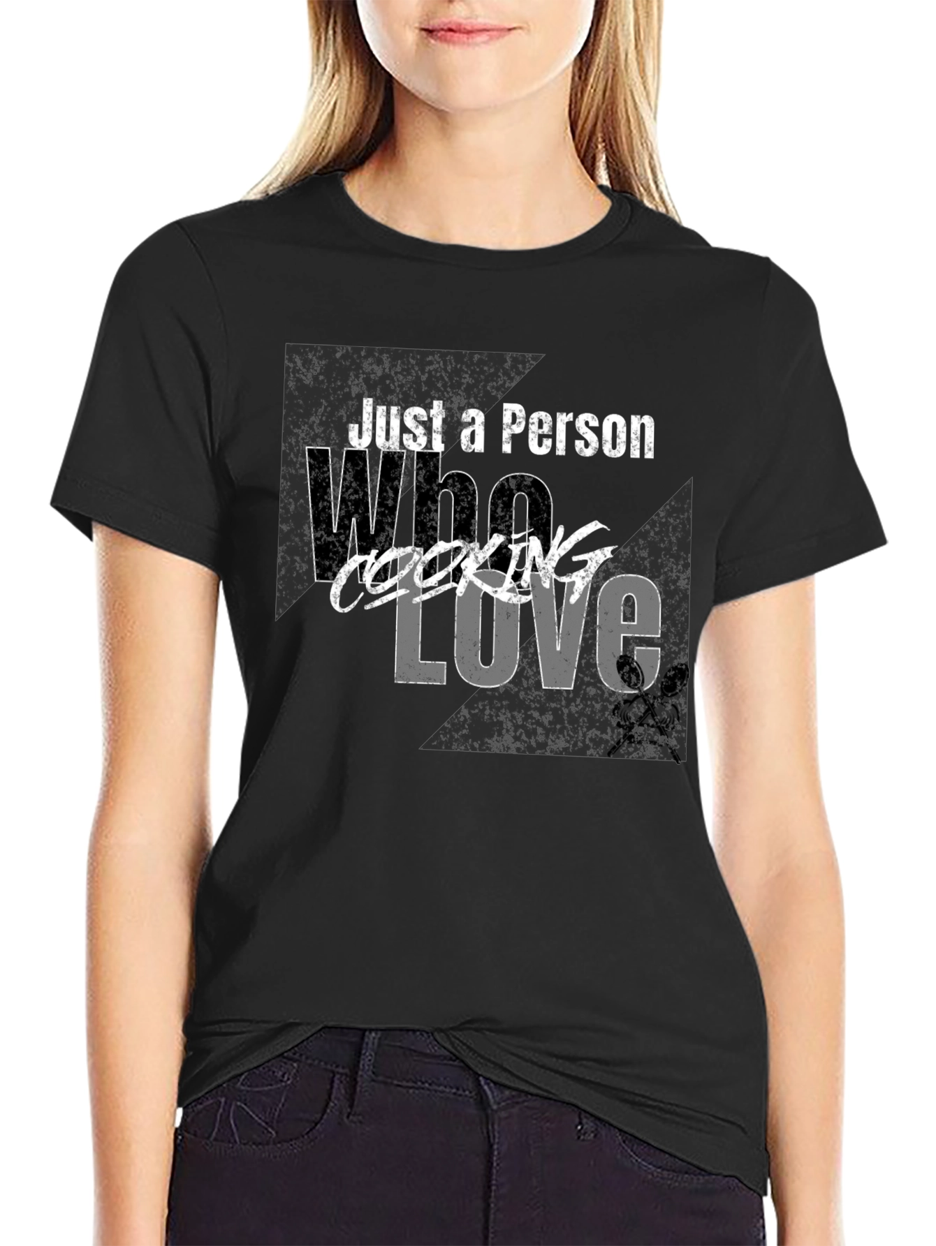 Just A Person Who Loves Cooking T-Shirt