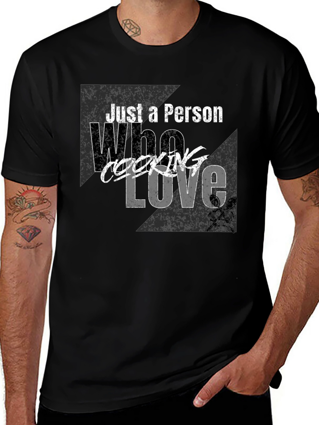 Just A Person Who Loves Cooking T-Shirt