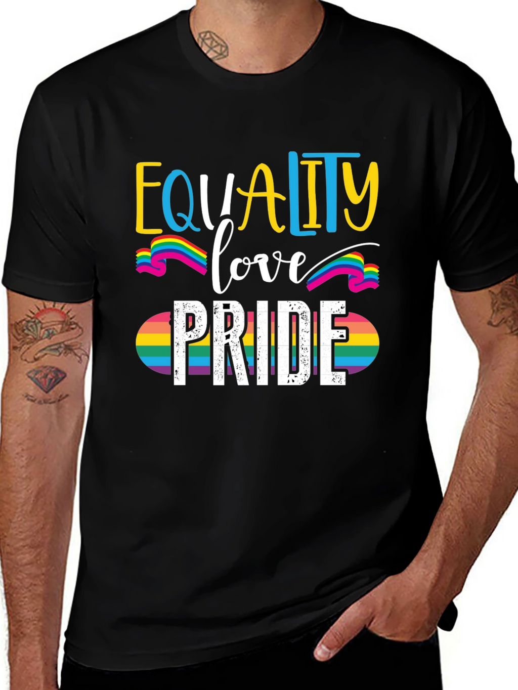 Equality Love Pride Graphic Tee