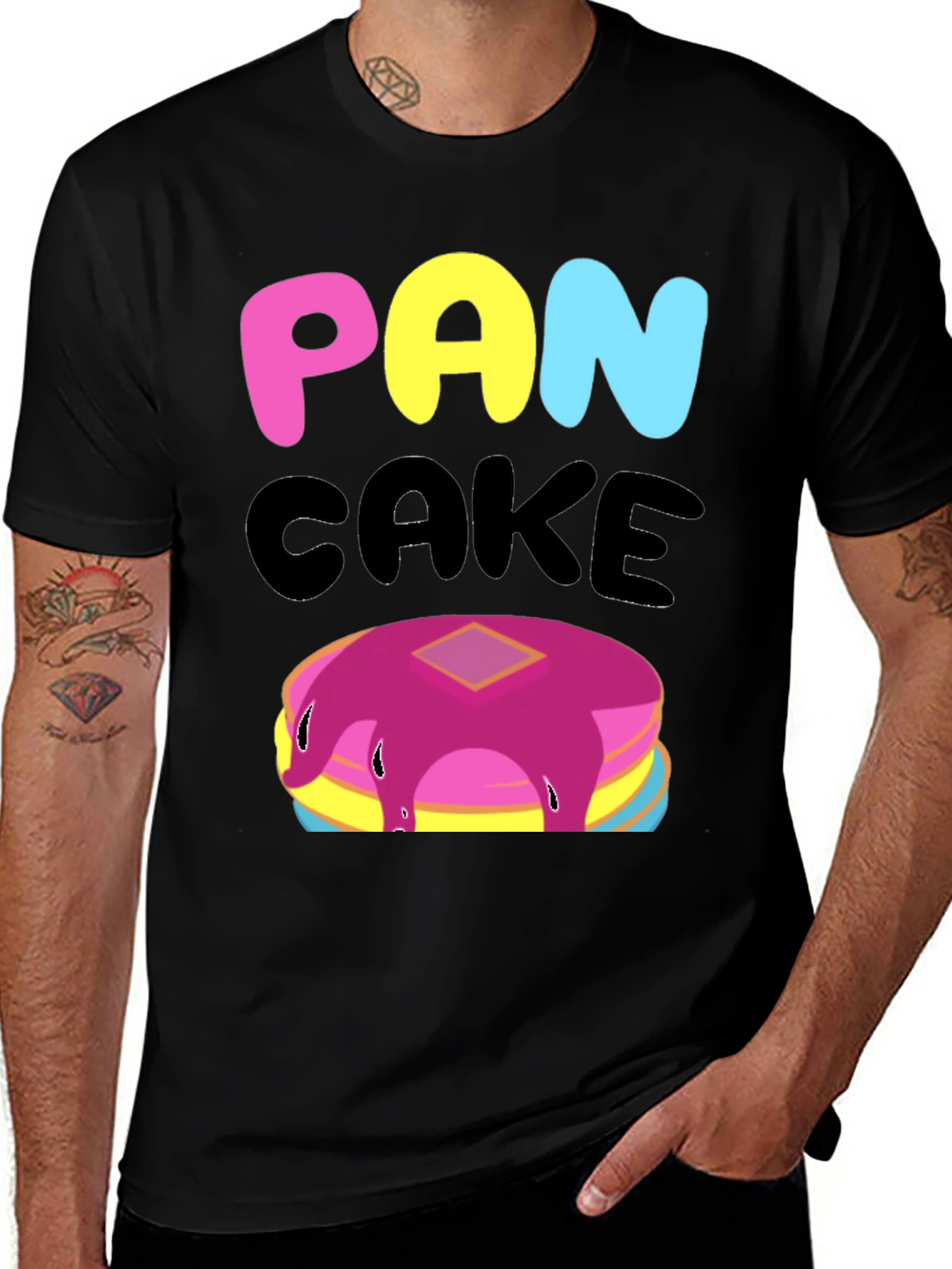 Pan Cake T-Shirt - Fun and Unique Graphic Tee