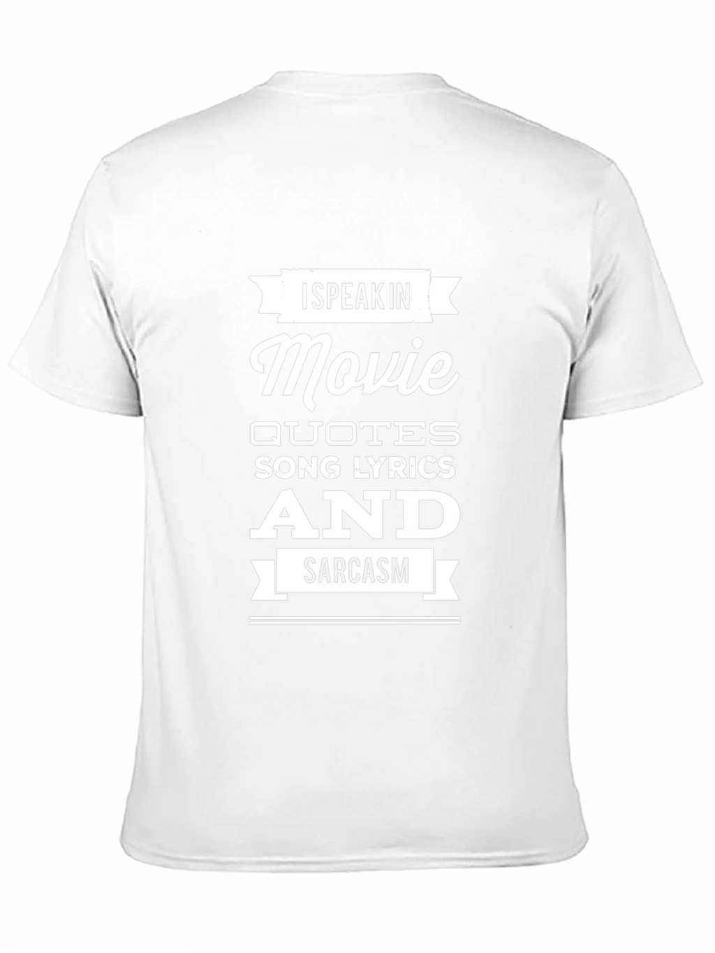 Movie Quotes & Sarcasm Black T-Shirt