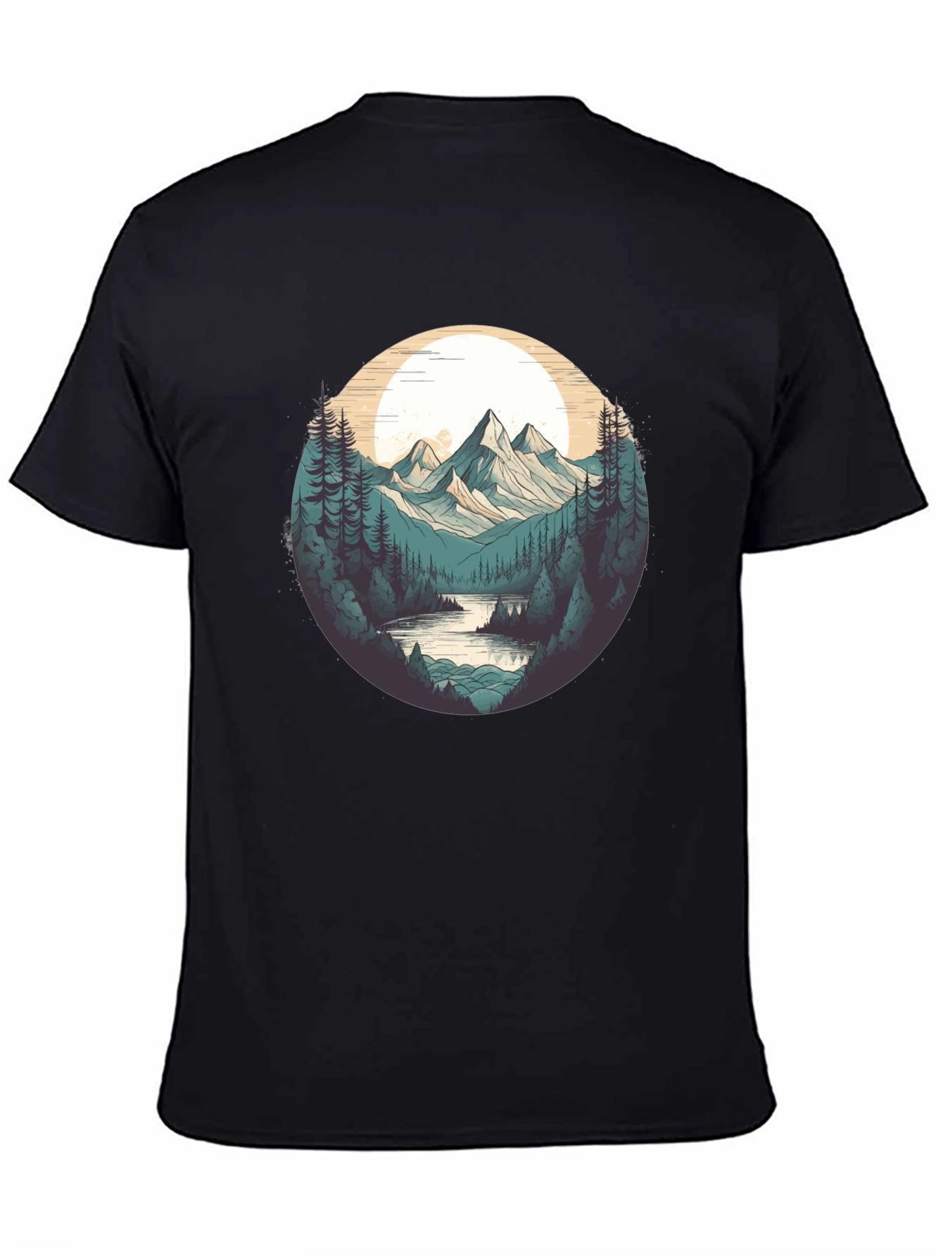 Natures Embrace Tee - Mountain & River Design