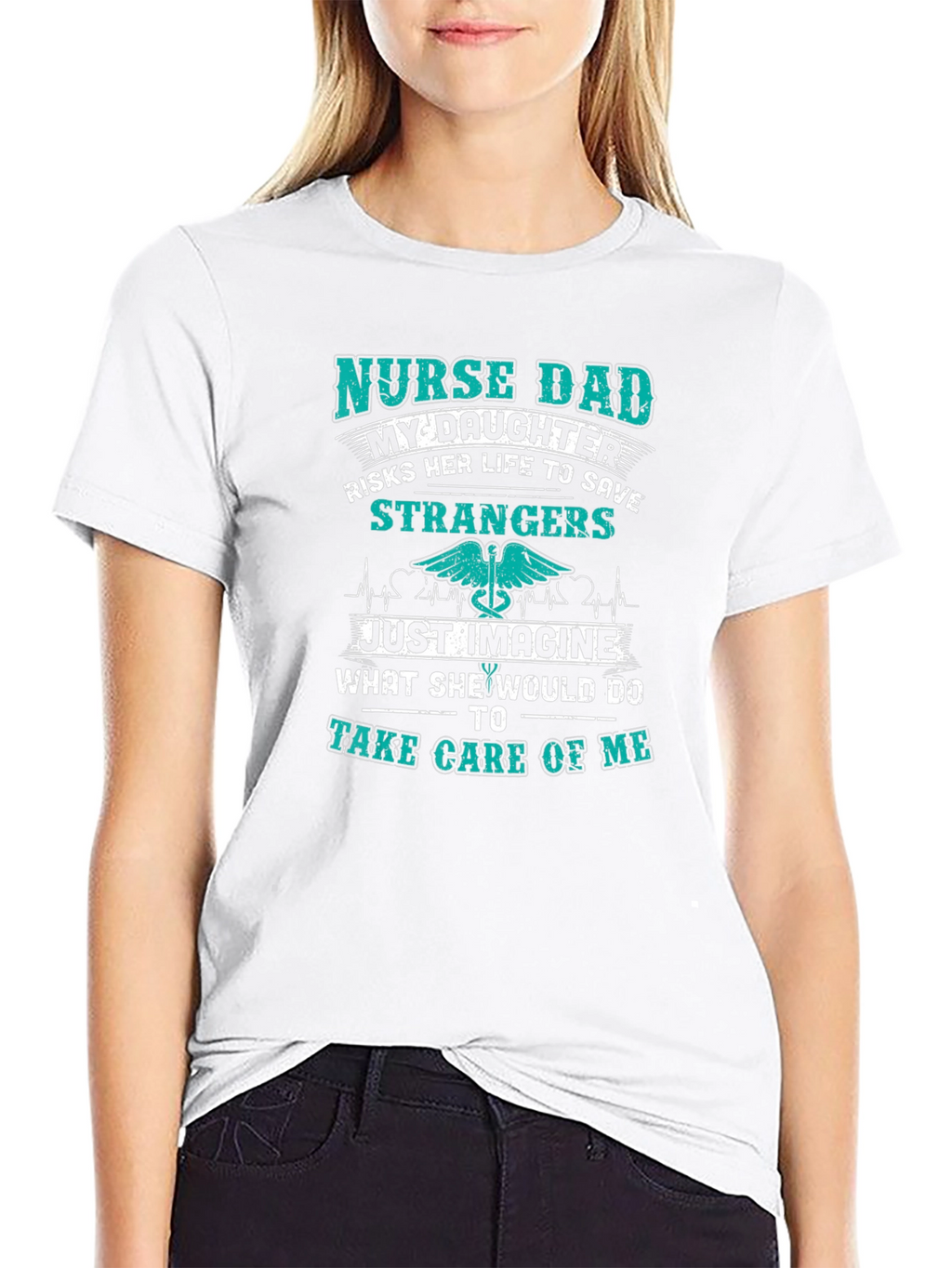 Nurse Dad My Daughter T-Shirt
