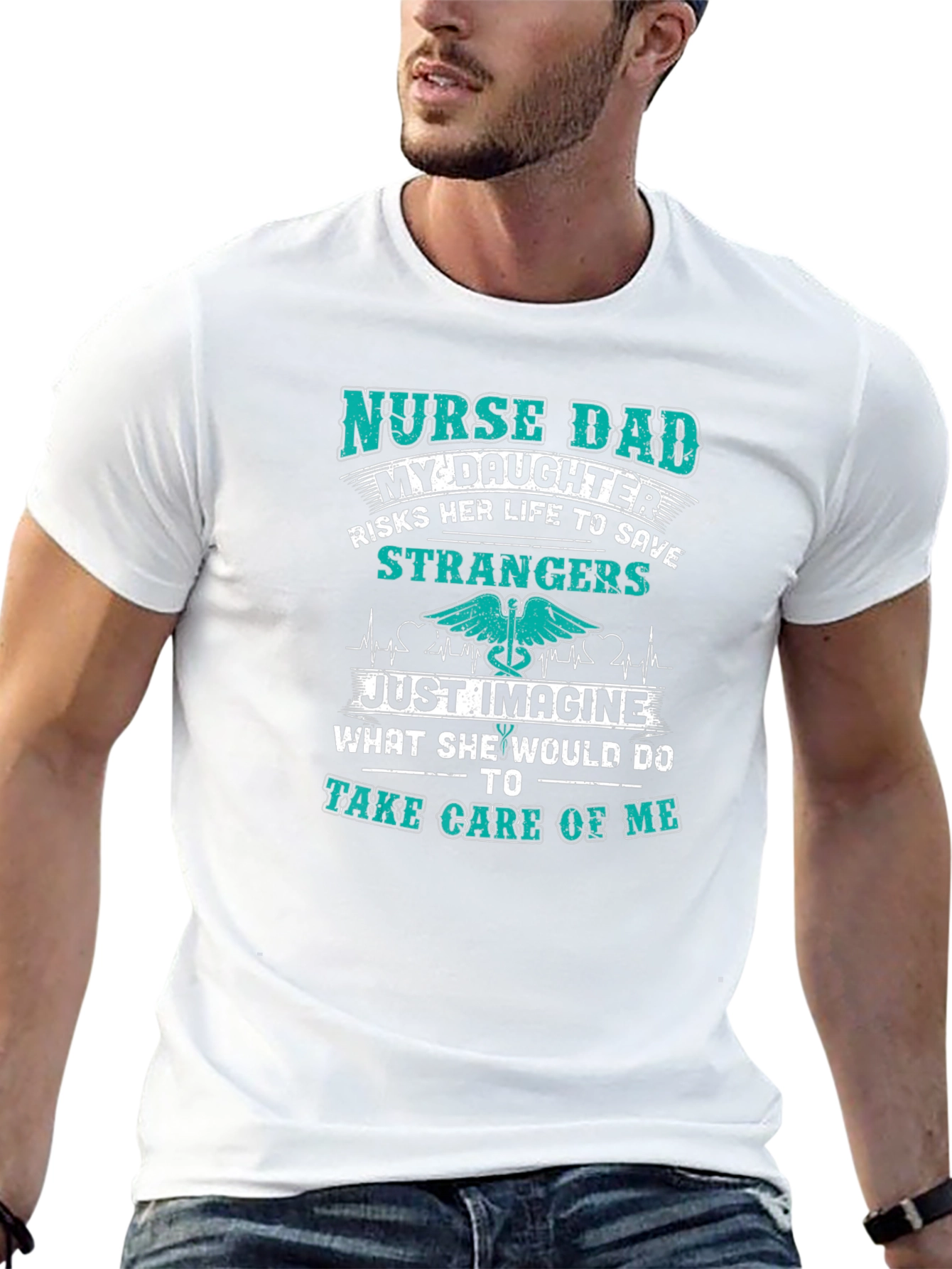 Nurse Dad My Daughter T-Shirt