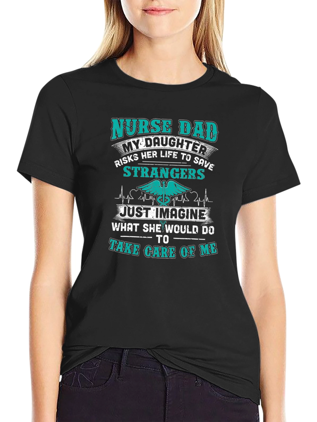 Nurse Dad My Daughter T-Shirt