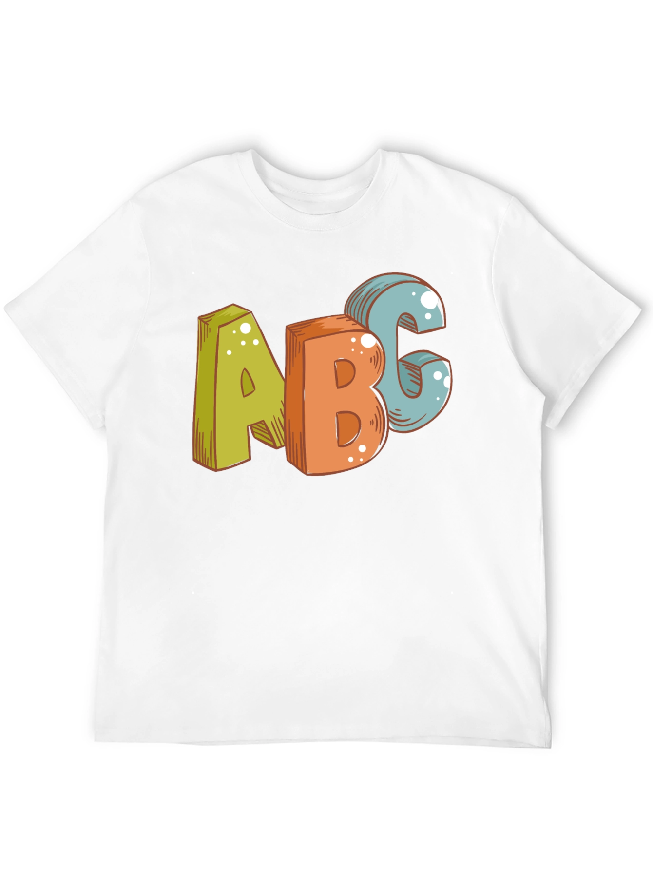 Fun ABC Graphic Print Tee