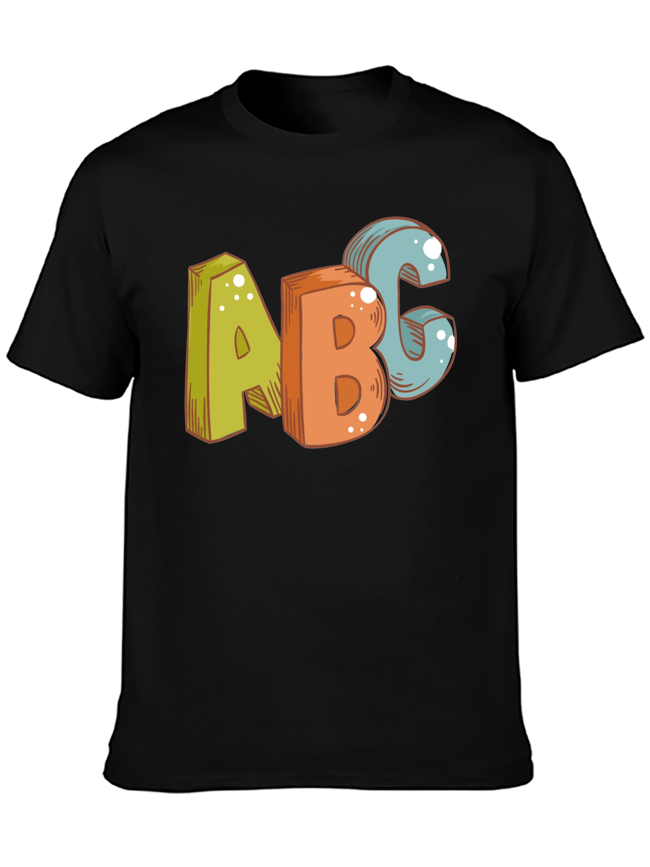 Fun ABC Graphic Print Tee