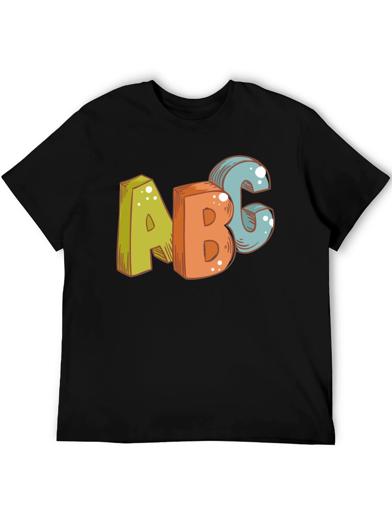 Fun ABC Graphic Print Tee