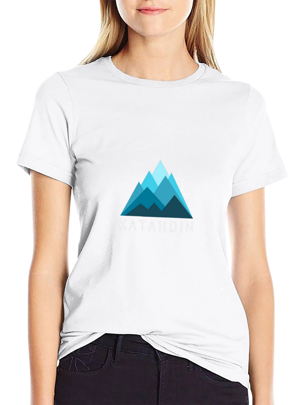 Katahdin Mountain Graphic Tee - Black