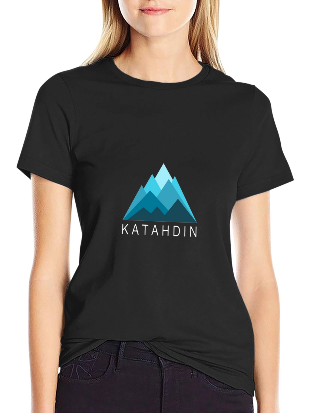 Katahdin Mountain Graphic Tee - Black