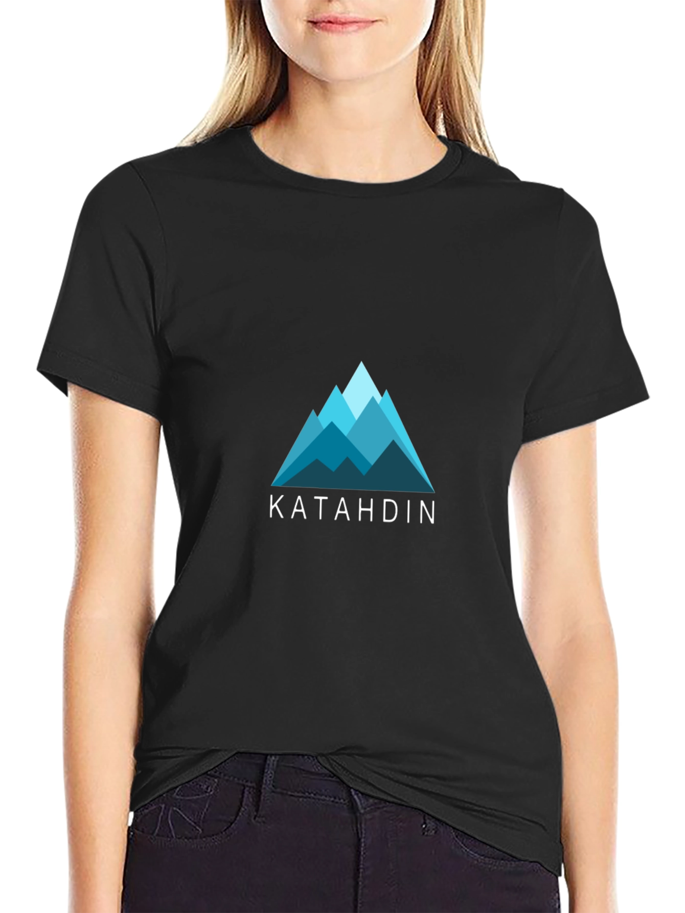 Katahdin Mountain Graphic Tee - Black