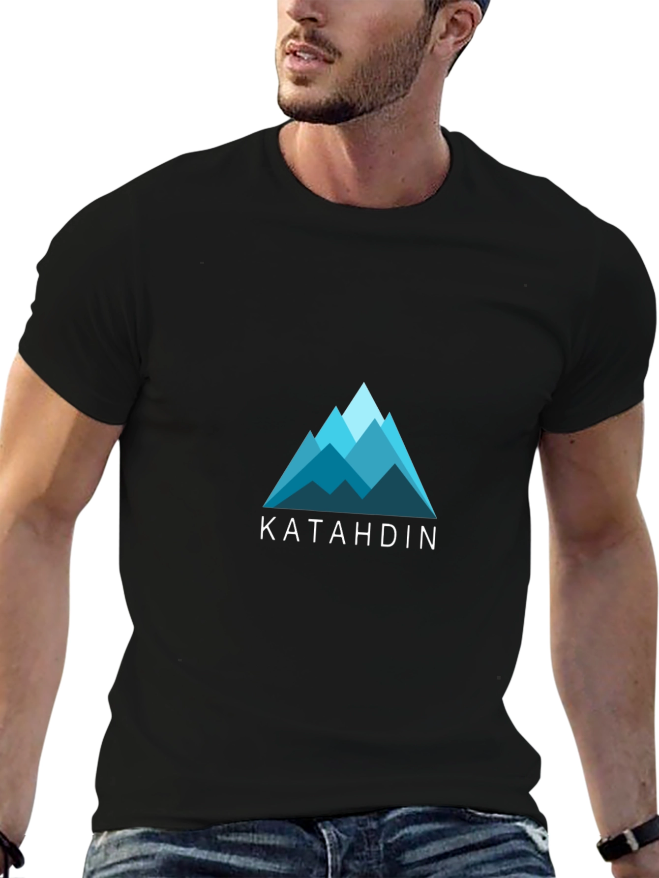 Katahdin Mountain Graphic Tee - Black