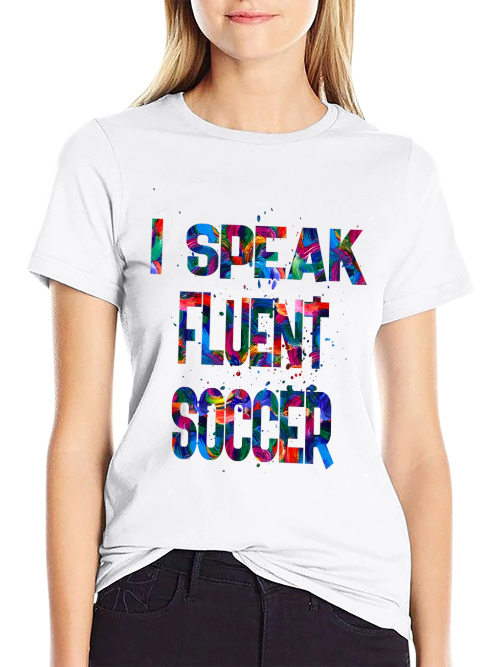 I Speak Fluent Soccer Graphic T-Shirt