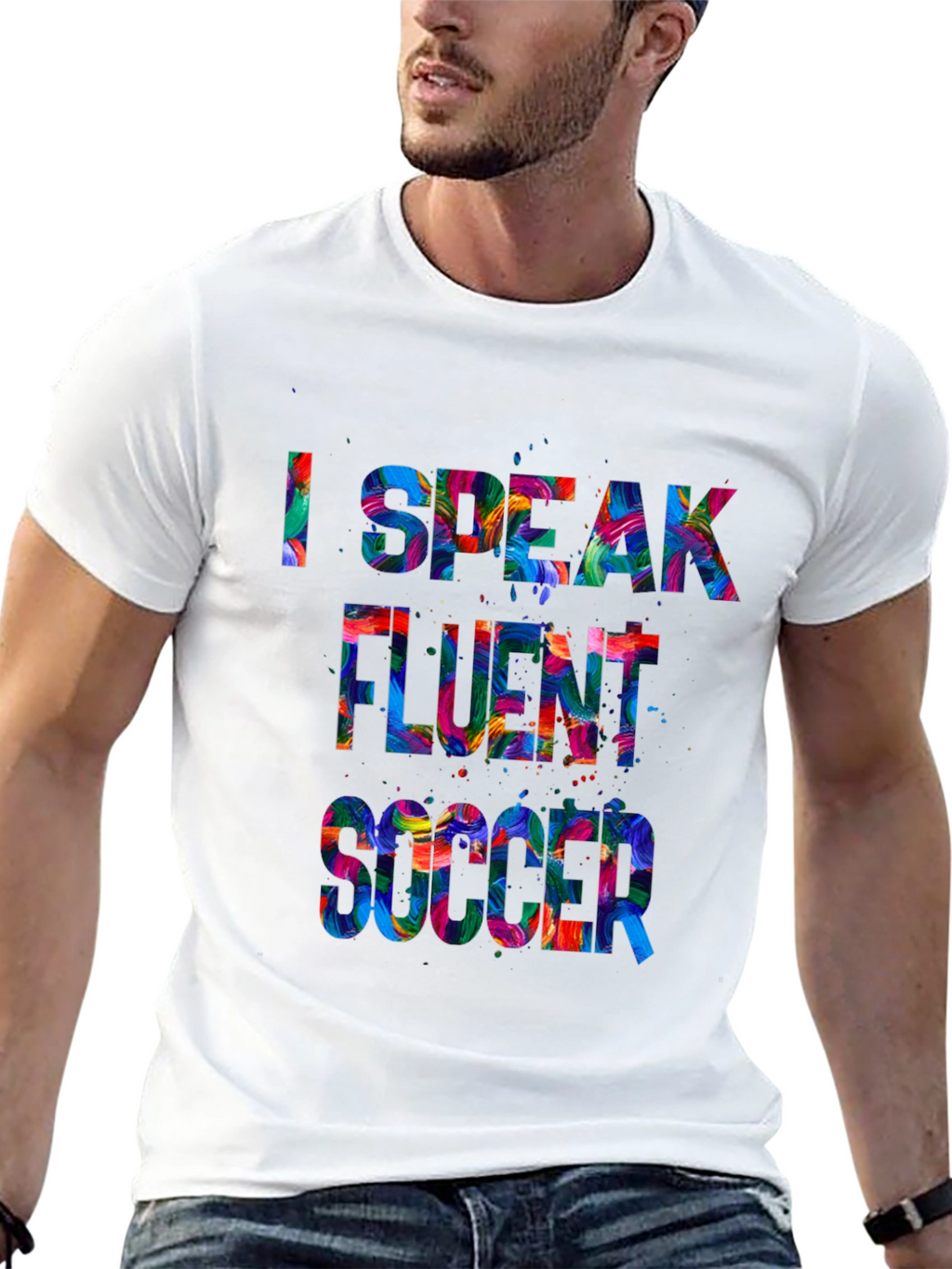 I Speak Fluent Soccer Graphic T-Shirt