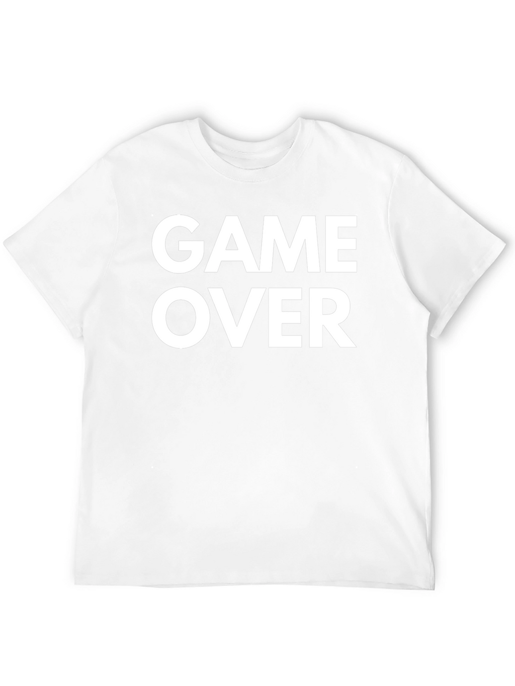 Game Over Black Graphic Tee
