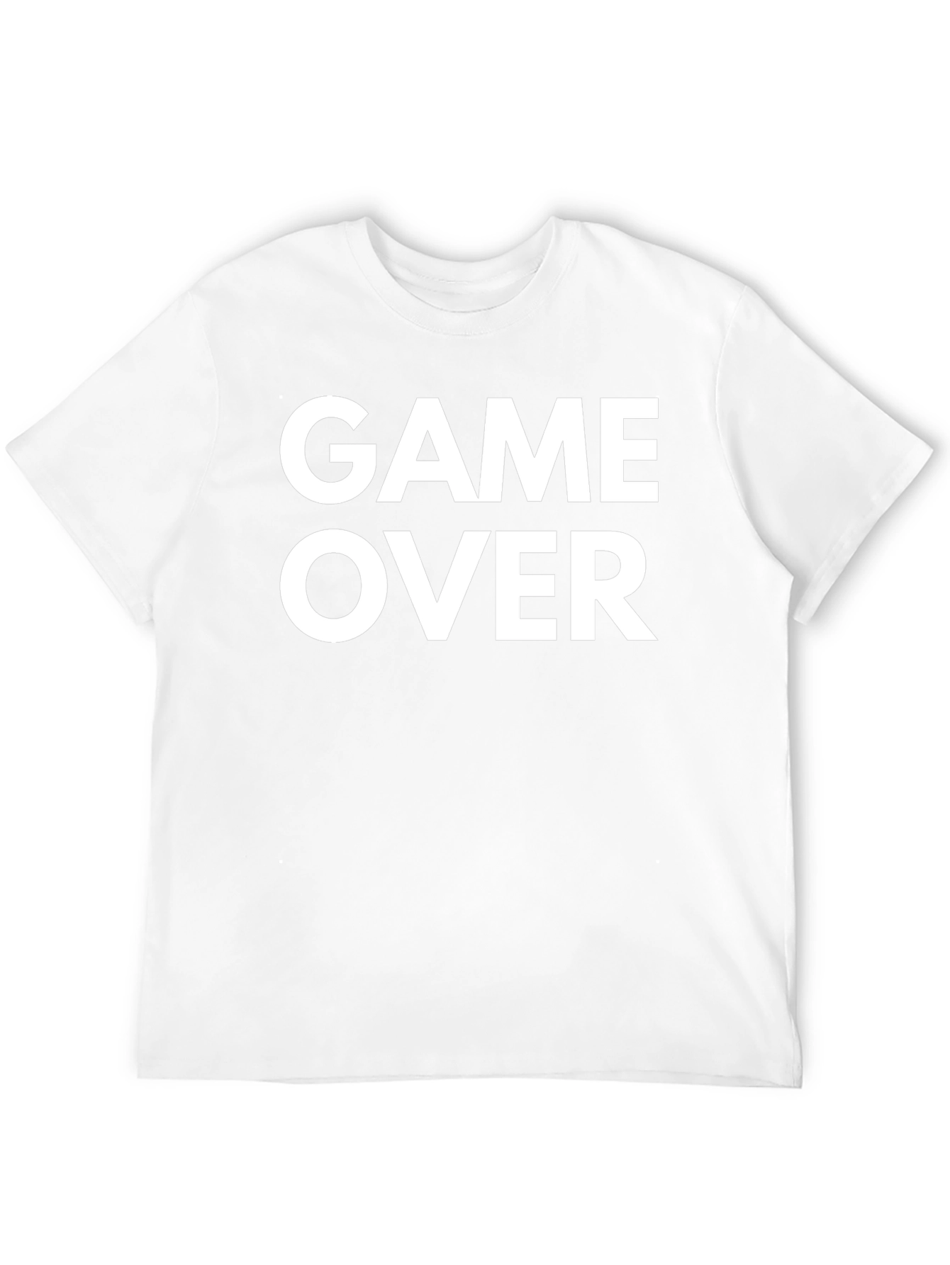 Game Over Black Graphic Tee