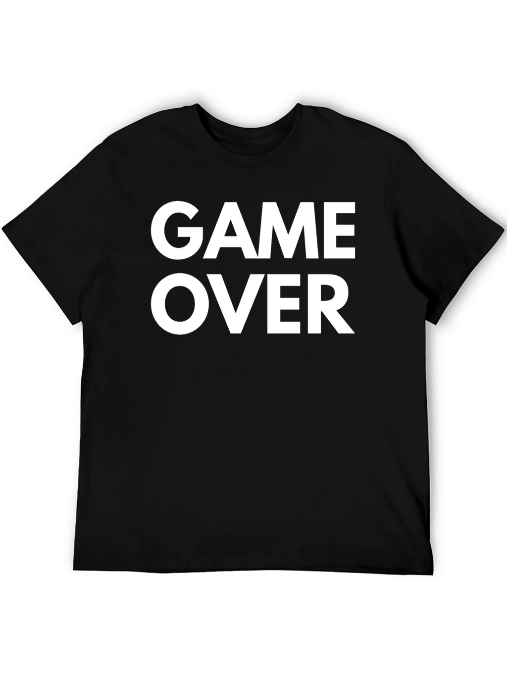 Game Over Black Graphic Tee