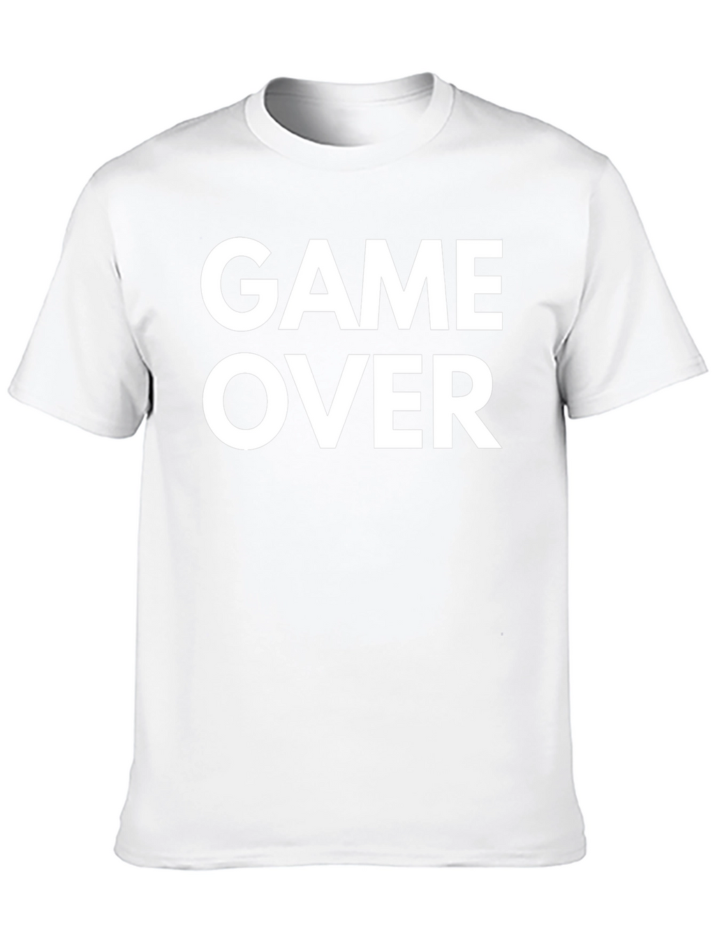 Game Over Black Graphic Tee
