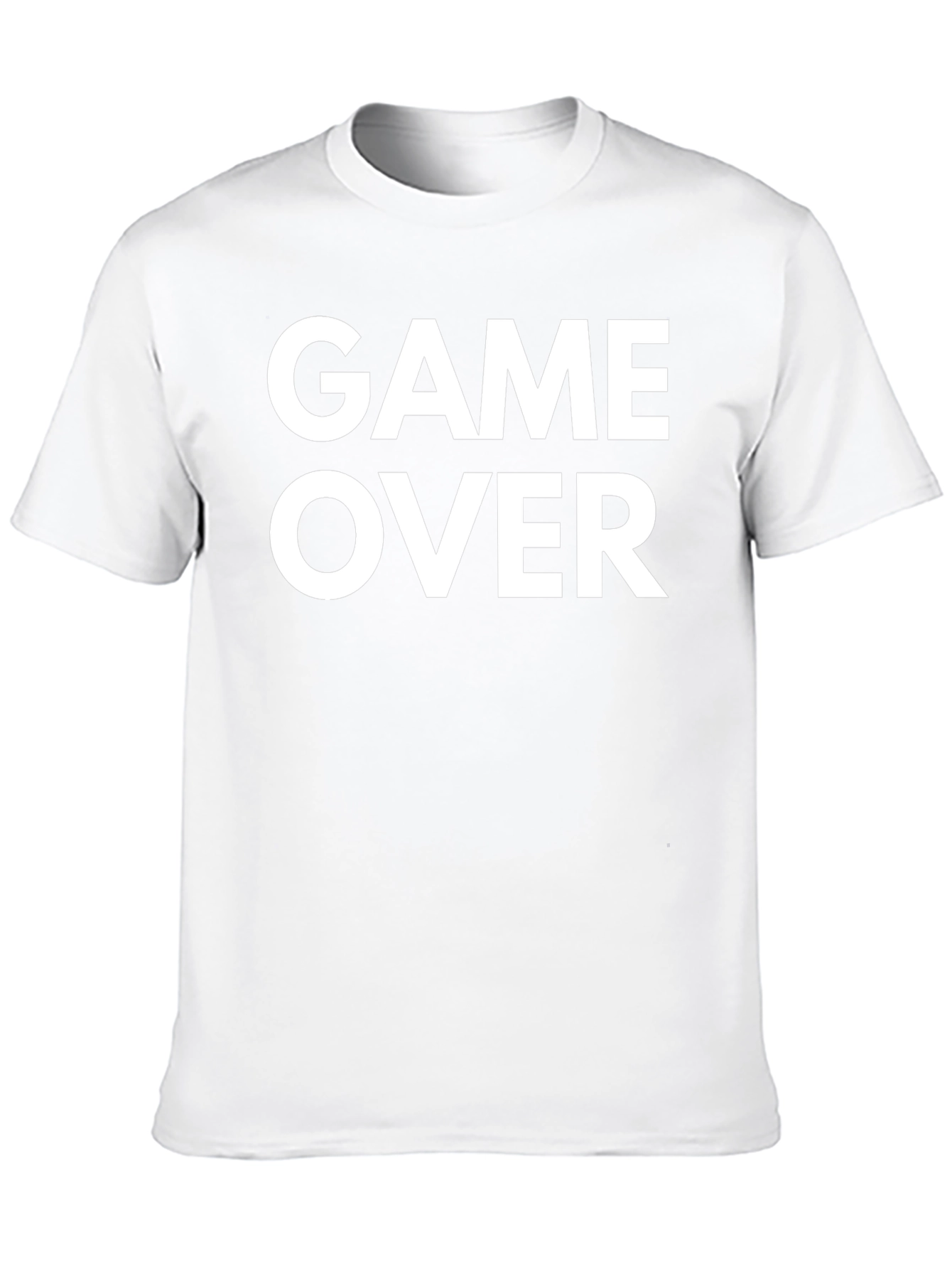 Game Over Black Graphic Tee