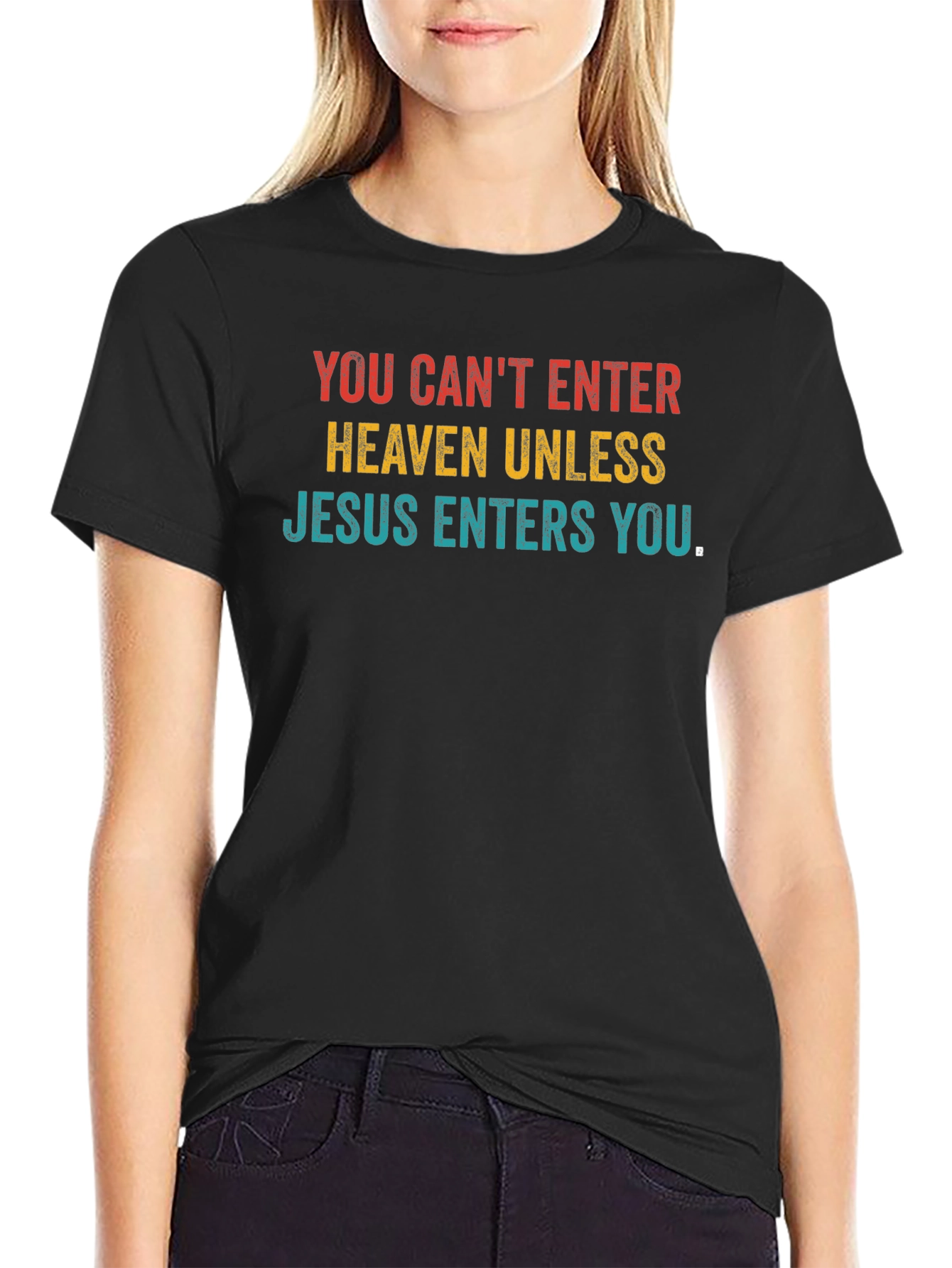 Jesus Enters You Graphic T-Shirt