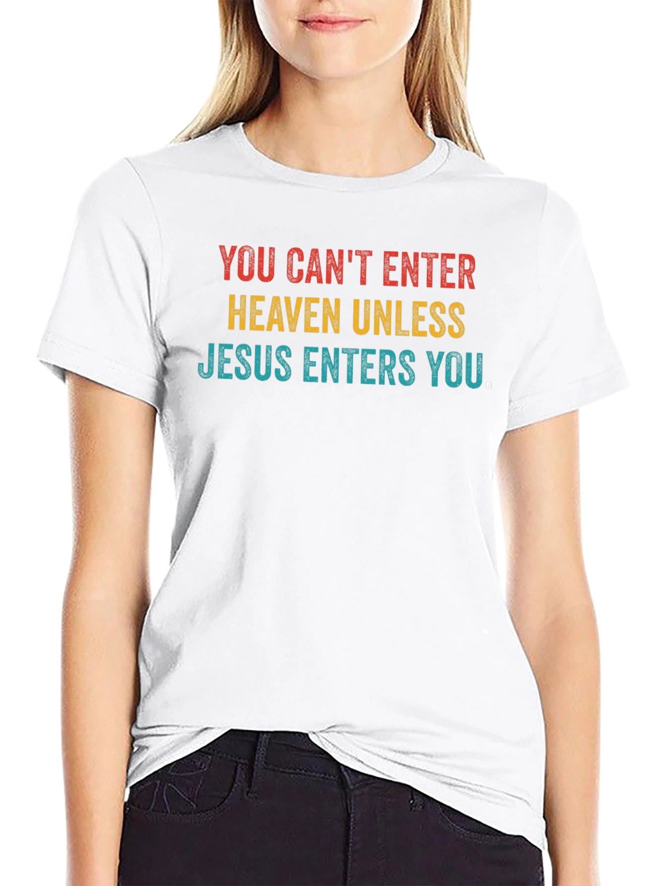 Jesus Enters You Graphic T-Shirt