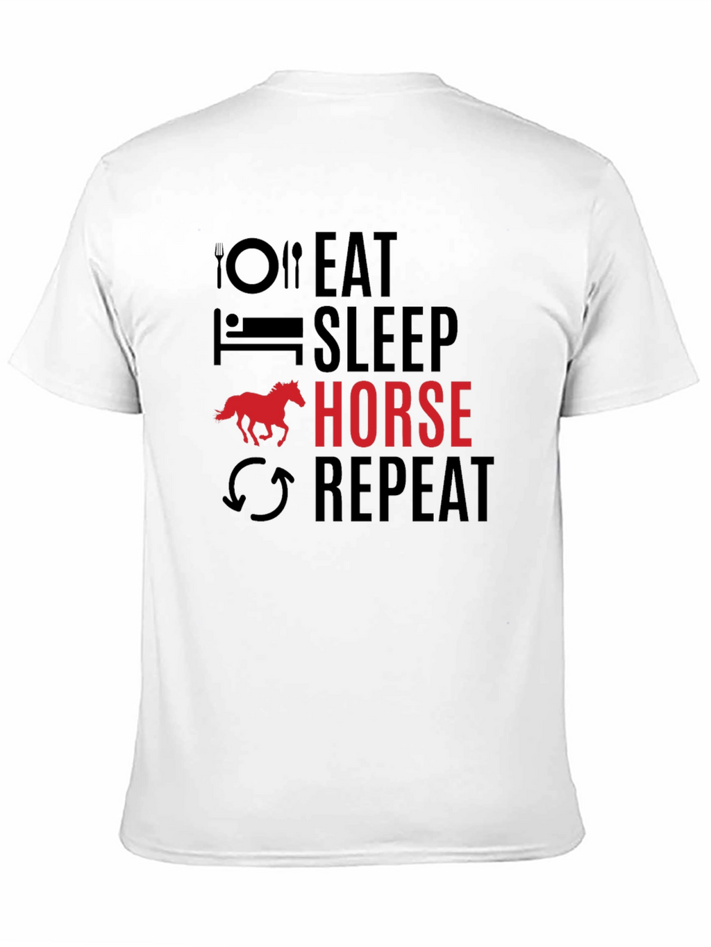 Eat Sleep Horse Repeat T-Shirt