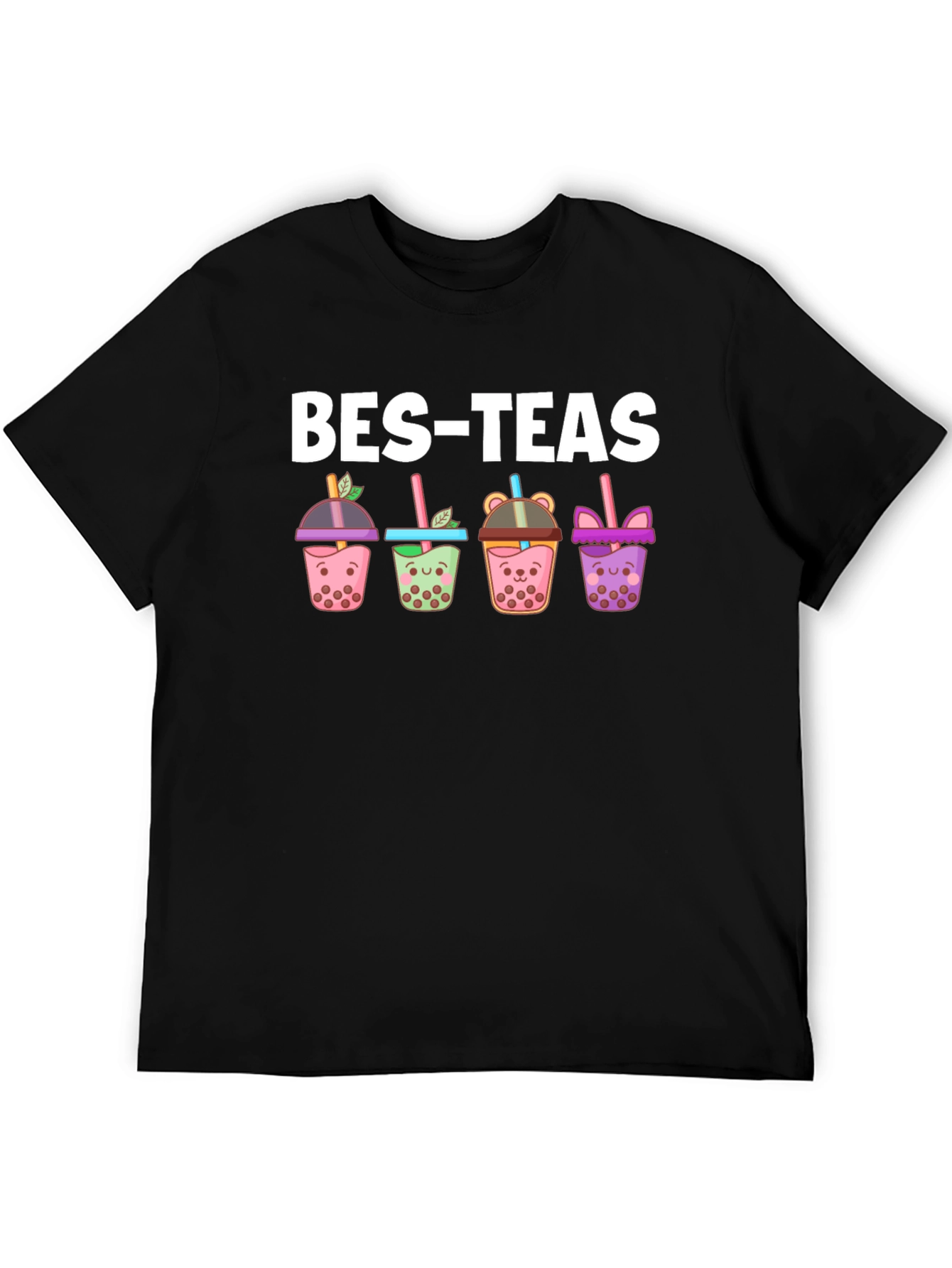 Bes-Teas Bubble Tea Graphic T-Shirt