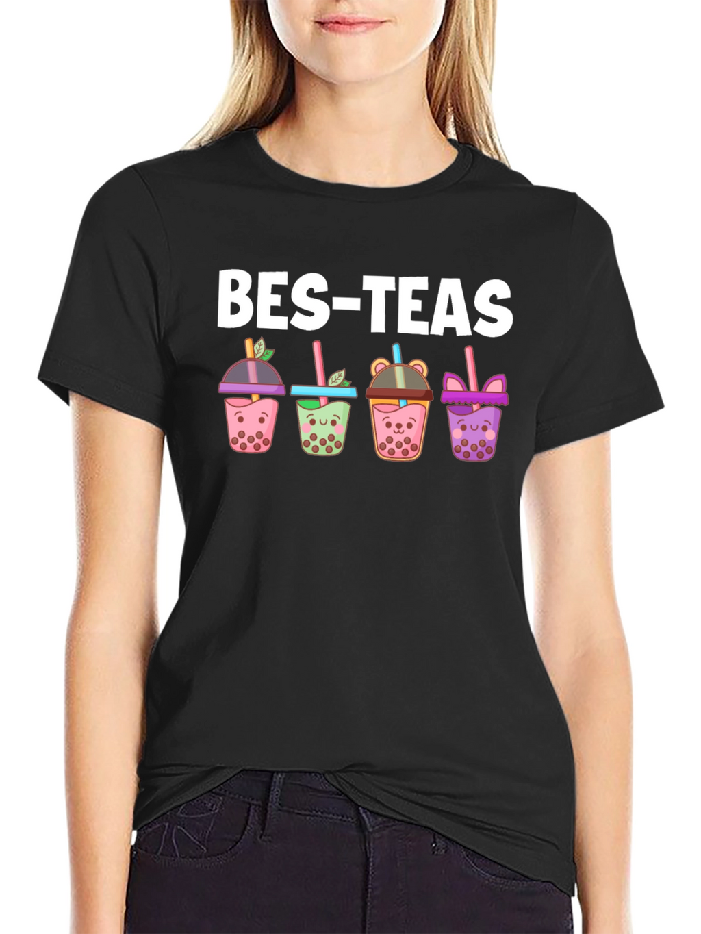 Bes-Teas Bubble Tea Graphic T-Shirt