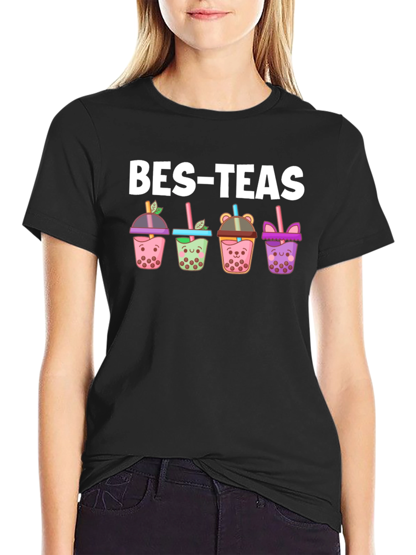 Bes-Teas Bubble Tea Graphic T-Shirt