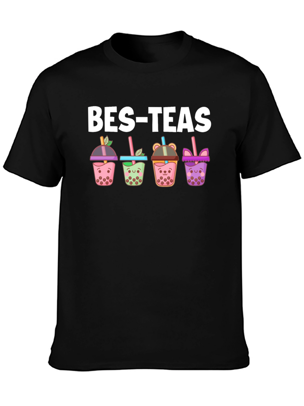 Bes-Teas Bubble Tea Graphic T-Shirt