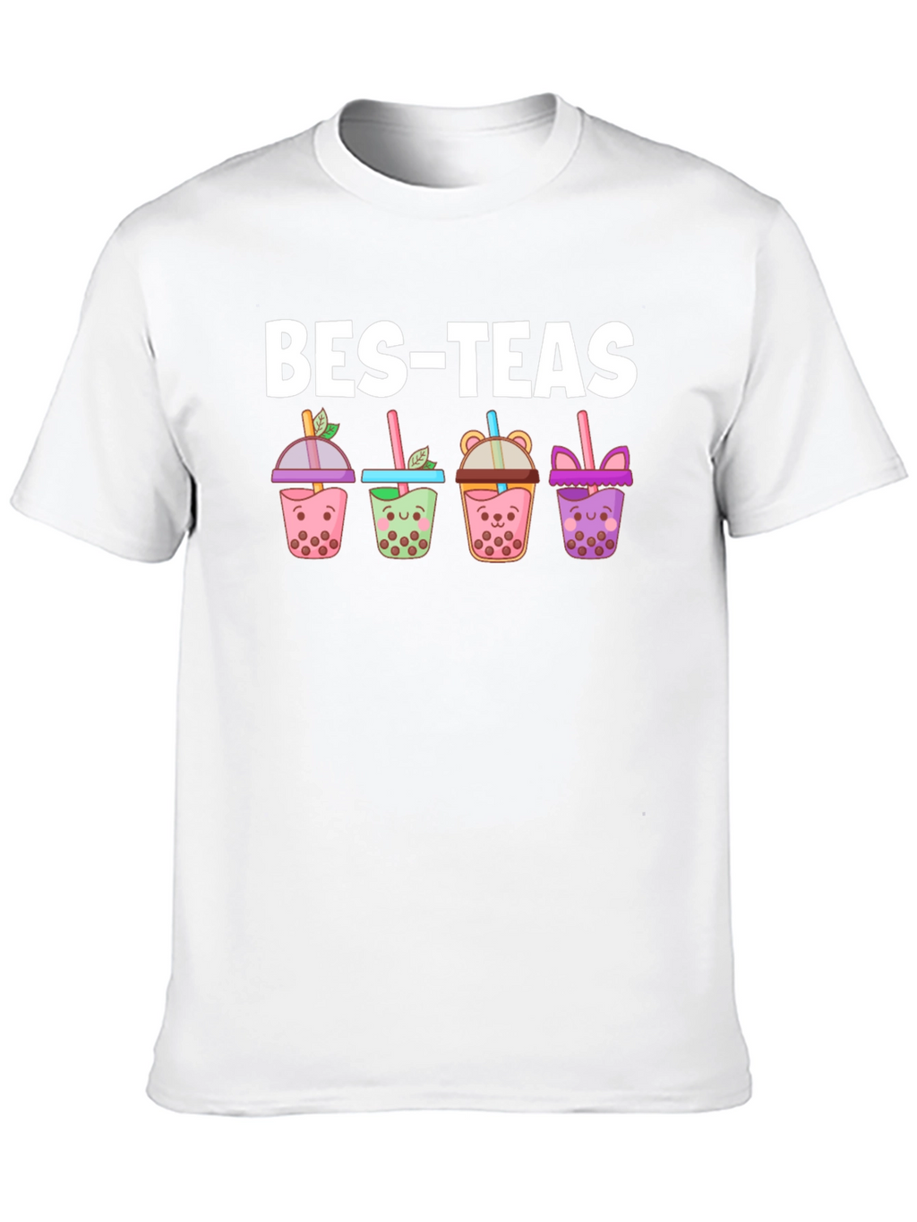Bes-Teas Bubble Tea Graphic T-Shirt