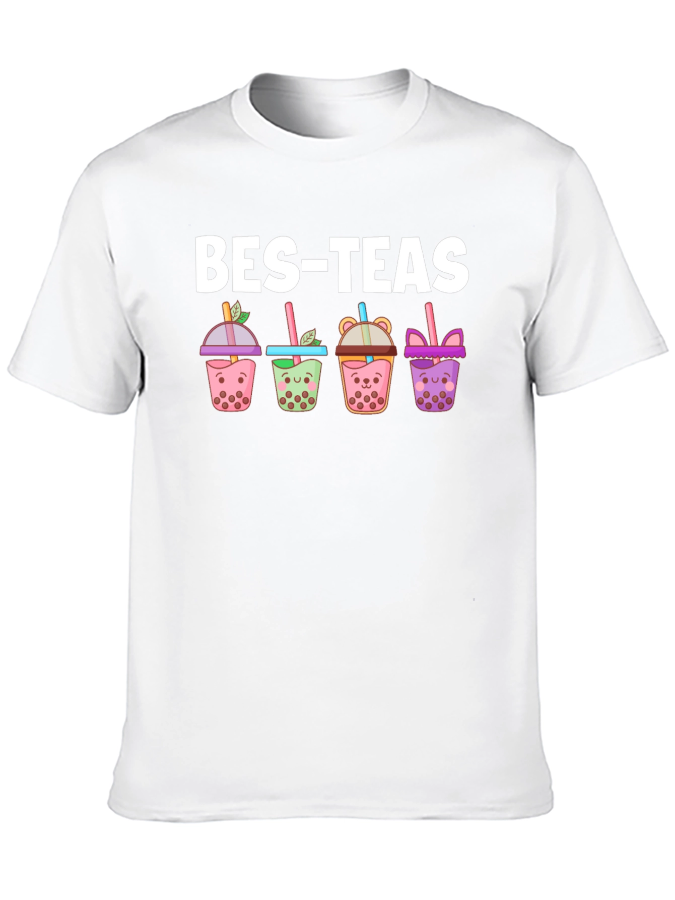 Bes-Teas Bubble Tea Graphic T-Shirt