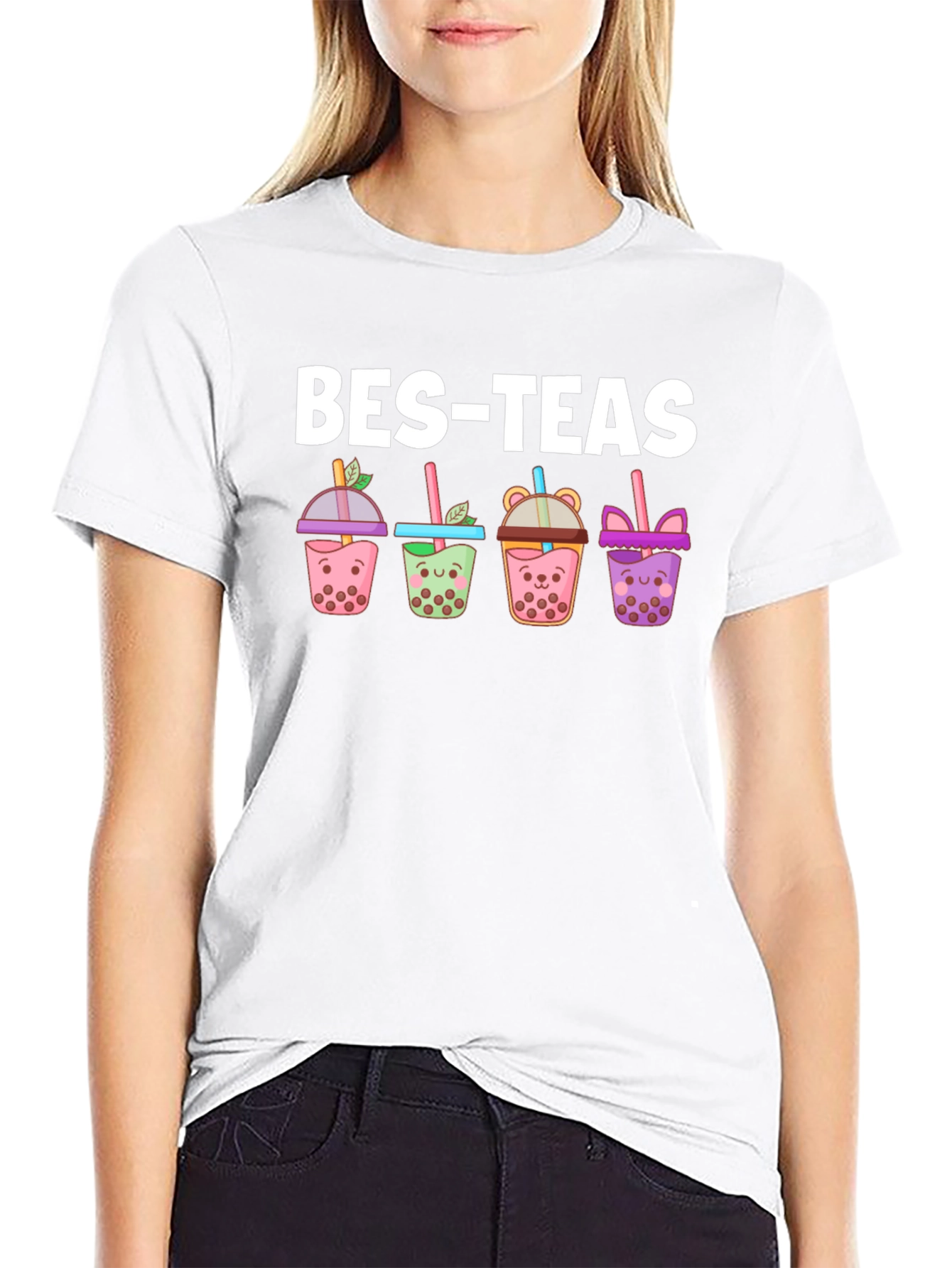 Bes-Teas Bubble Tea Graphic T-Shirt