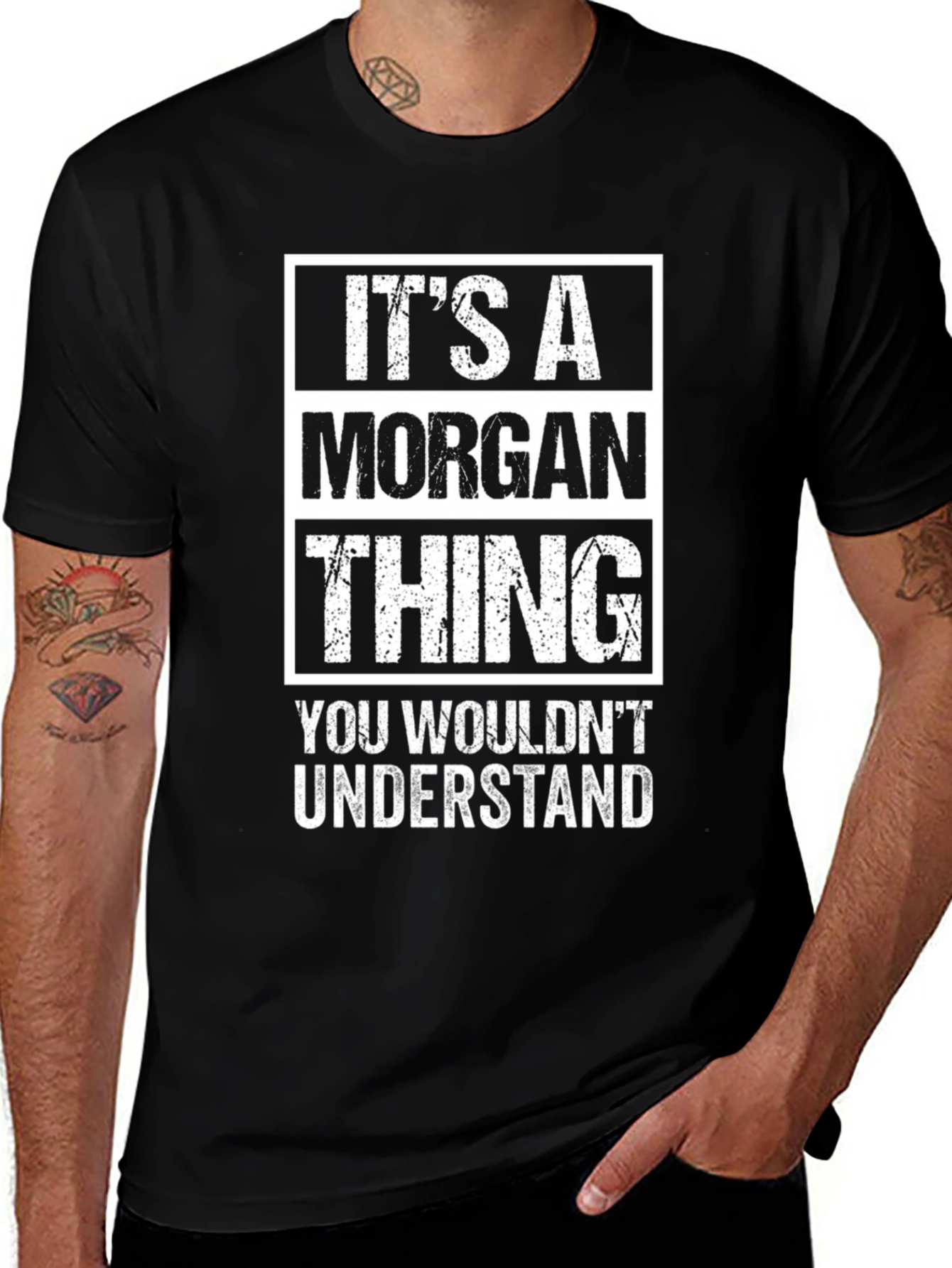 Its A Morgan Thing T-Shirt - Funny Name Tee