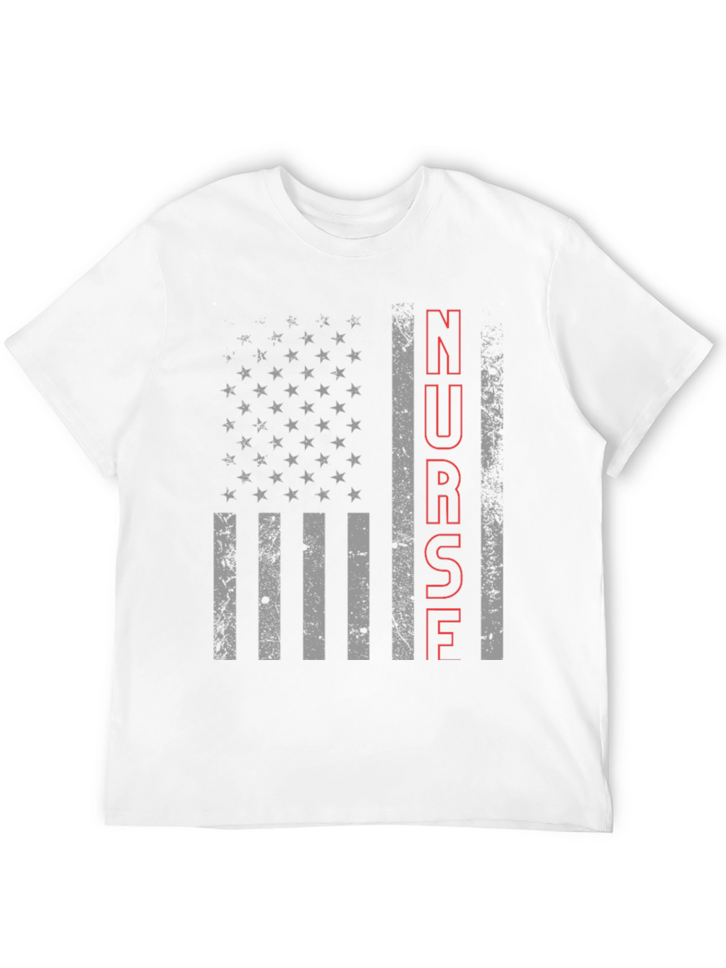 Nurse American Flag T-Shirt