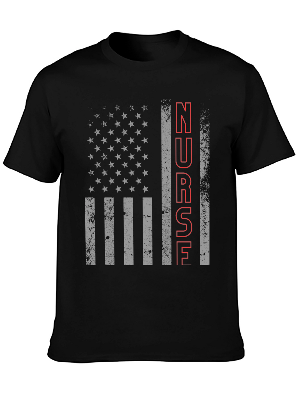 Nurse American Flag T-Shirt