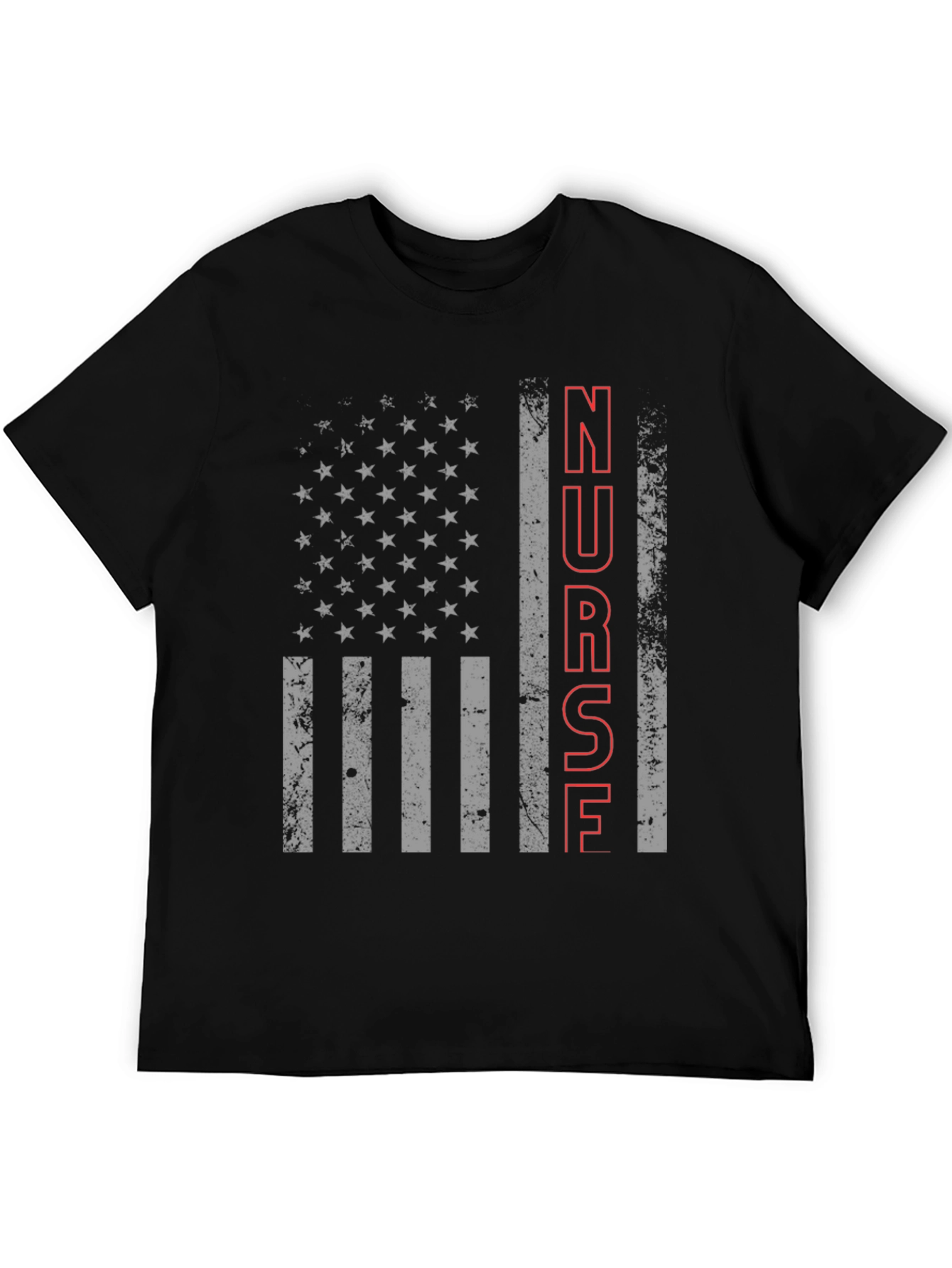 Nurse American Flag T-Shirt