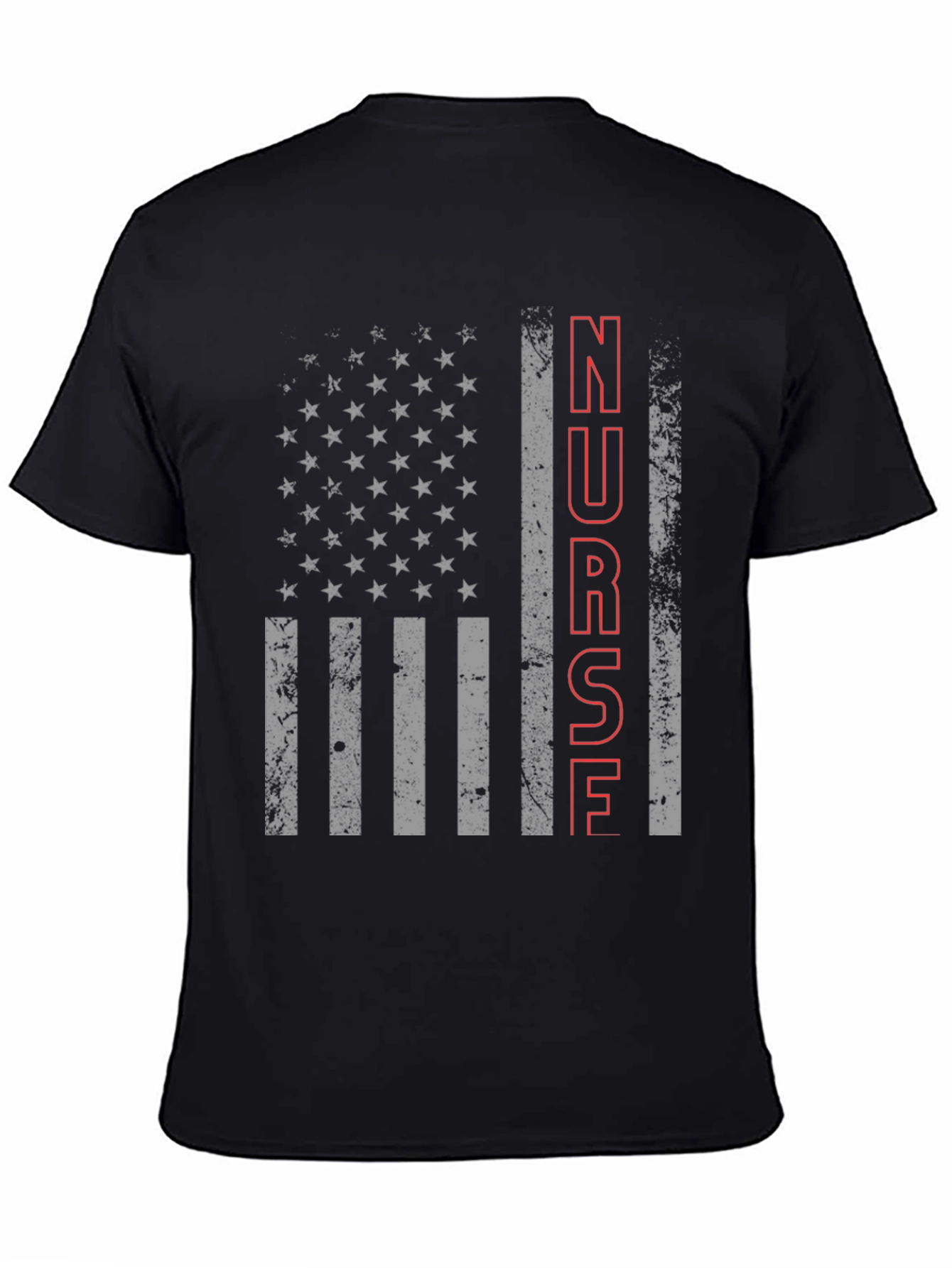Nurse American Flag T-Shirt