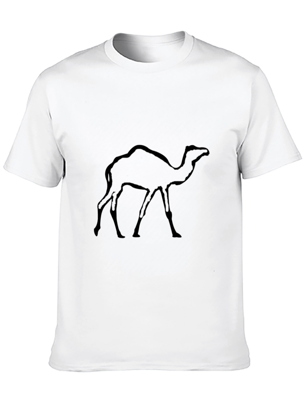 Mens Black Camel Graphic T-Shirt