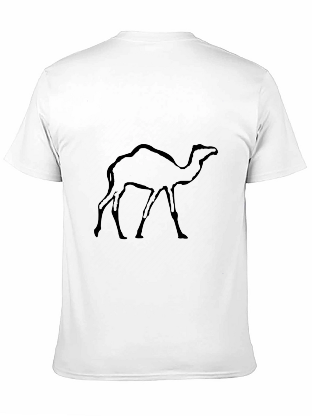 Mens Black Camel Graphic T-Shirt