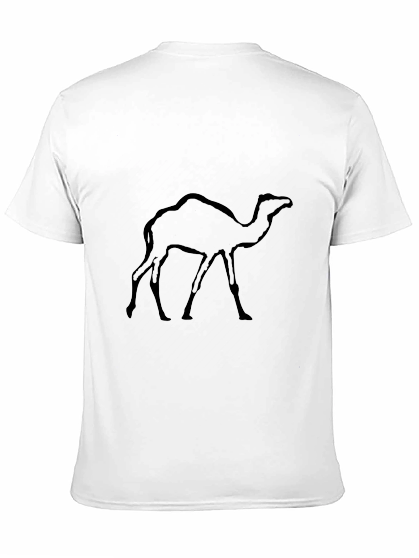 Mens Black Camel Graphic T-Shirt